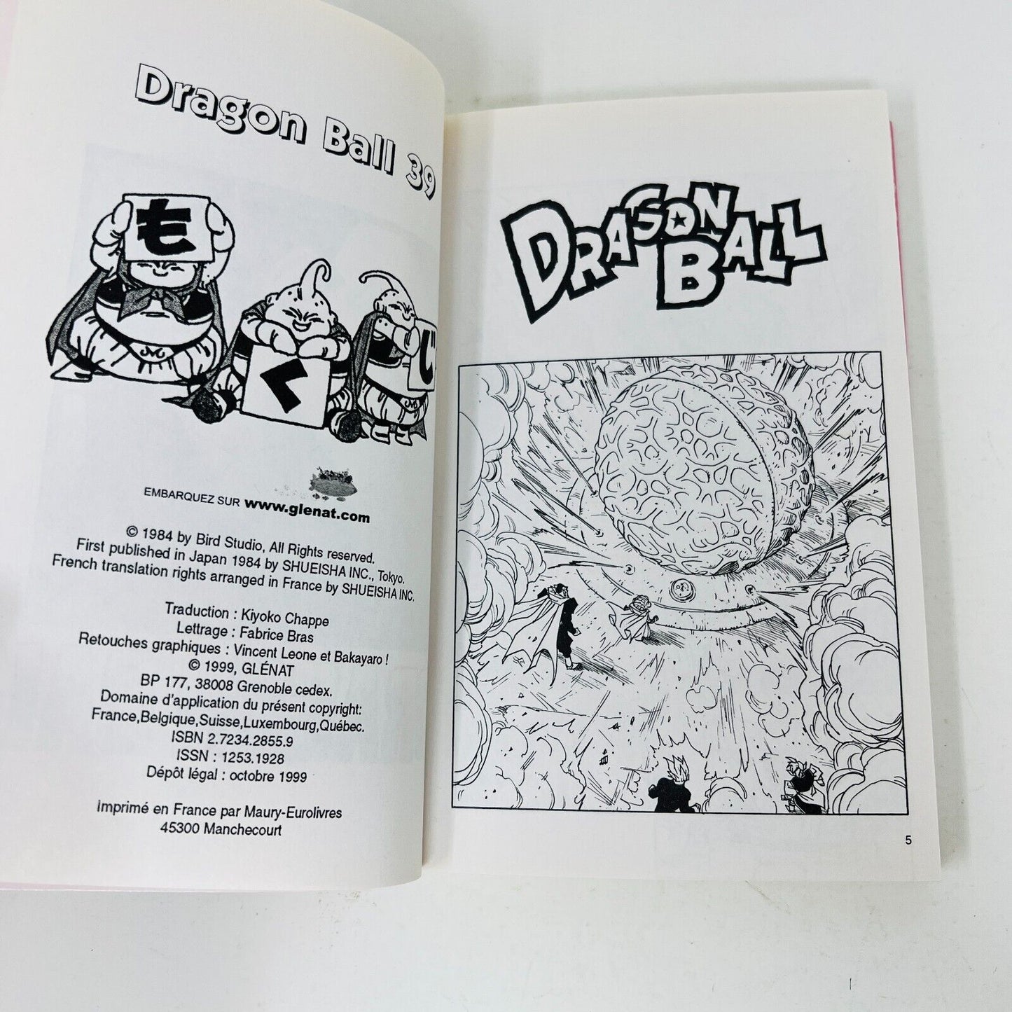 6x Dragon Ball Glénat #37-42 Lot Mangas Akira Toriyama Kaio Shin 90-2000s French