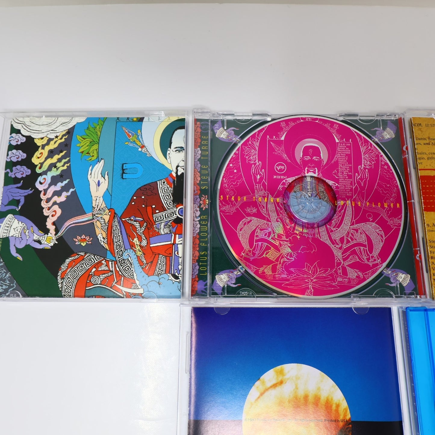 Steve Turre 3 CD Lot Lotus Flower/Self-Titled/Rhythm Within 1990s Jazz