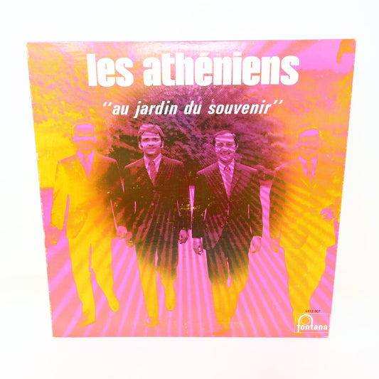 Les Athéniens Au Jardin Du Souvenir 12" LP Record 1970 Fontana Pop 6312.007 VG+