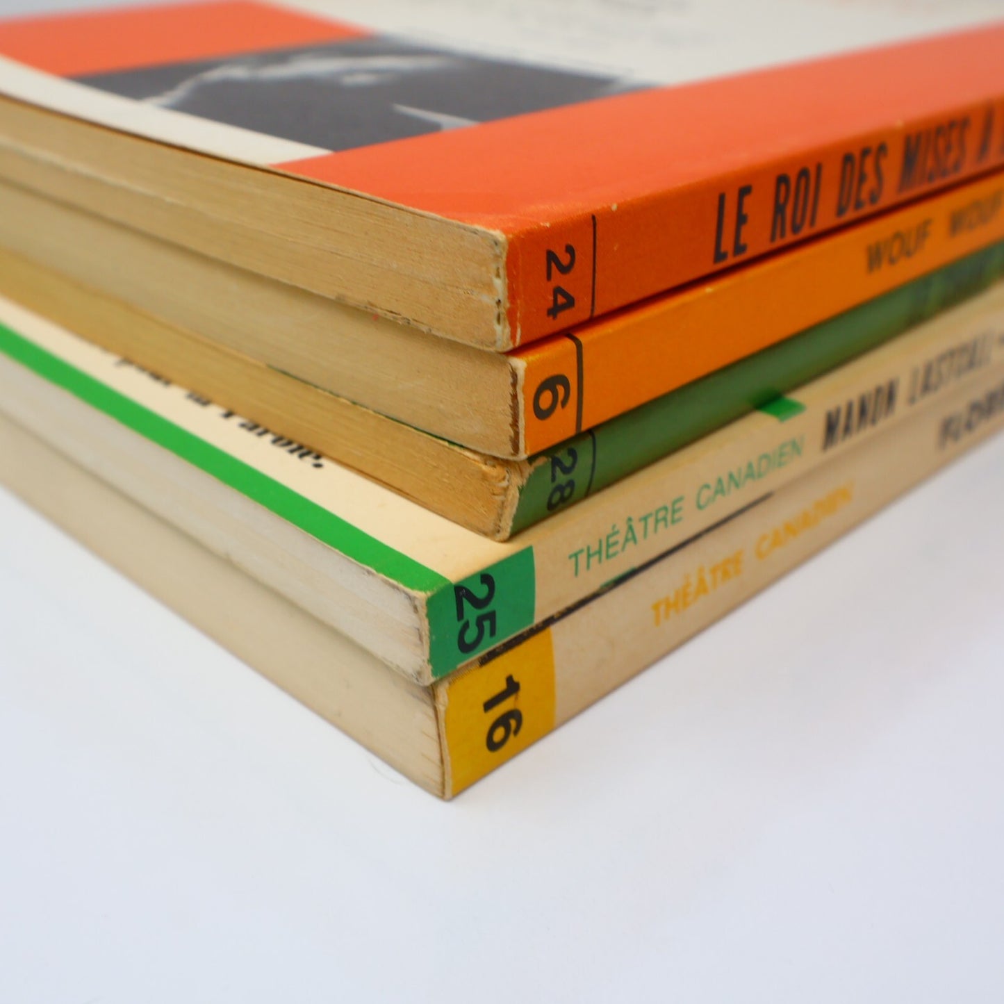 Théâtre Québec Lot 5 Livres Leméac Wouf Wouf/Florence/Chant du Sink Français 70s