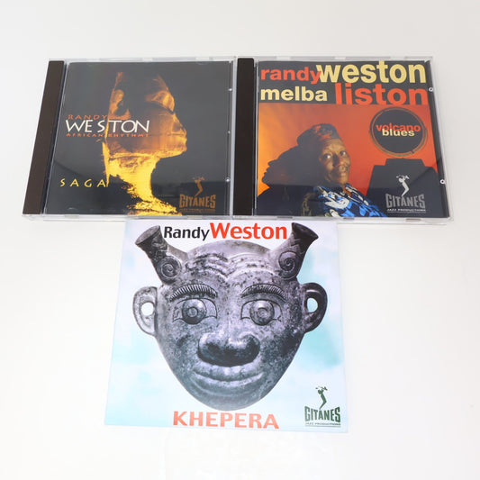 Randy Weston/Melba Liston 3 CDs Lot Verve Khepera/Saga/Volcano Blues Jazz 90s