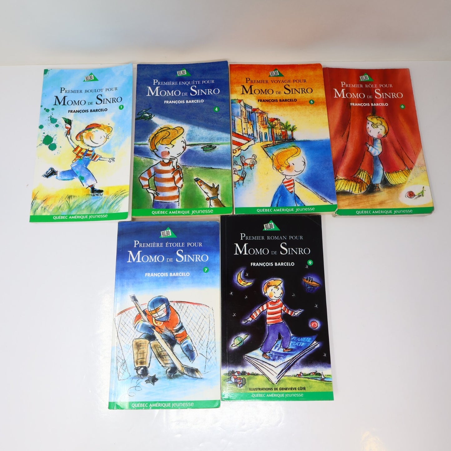 Bilbo Lot 20 Livres Momo de Sinro/Marie Quatdoigts/Abel et Léo/Valentine Picotée