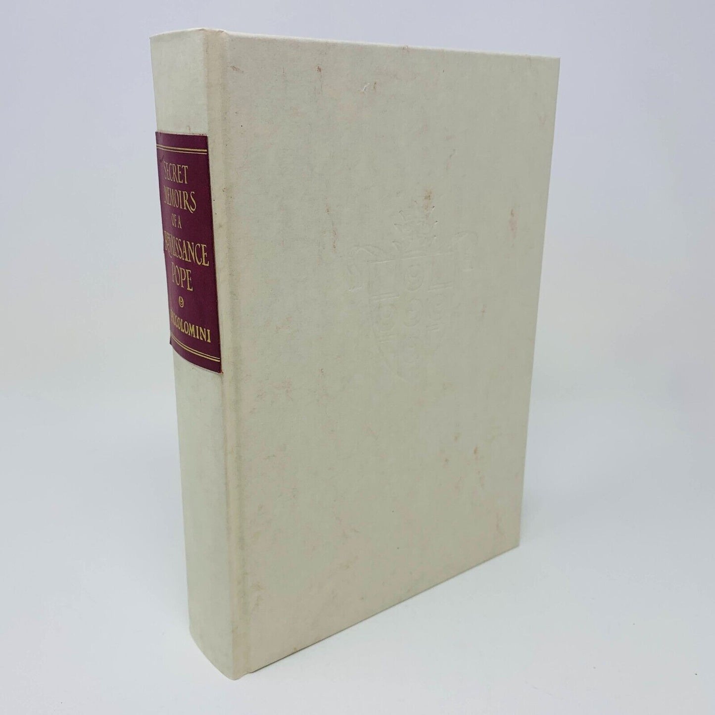 1991 Folio Society Secret Memoirs of a Renaissance Pope Hardcover Piccolomini