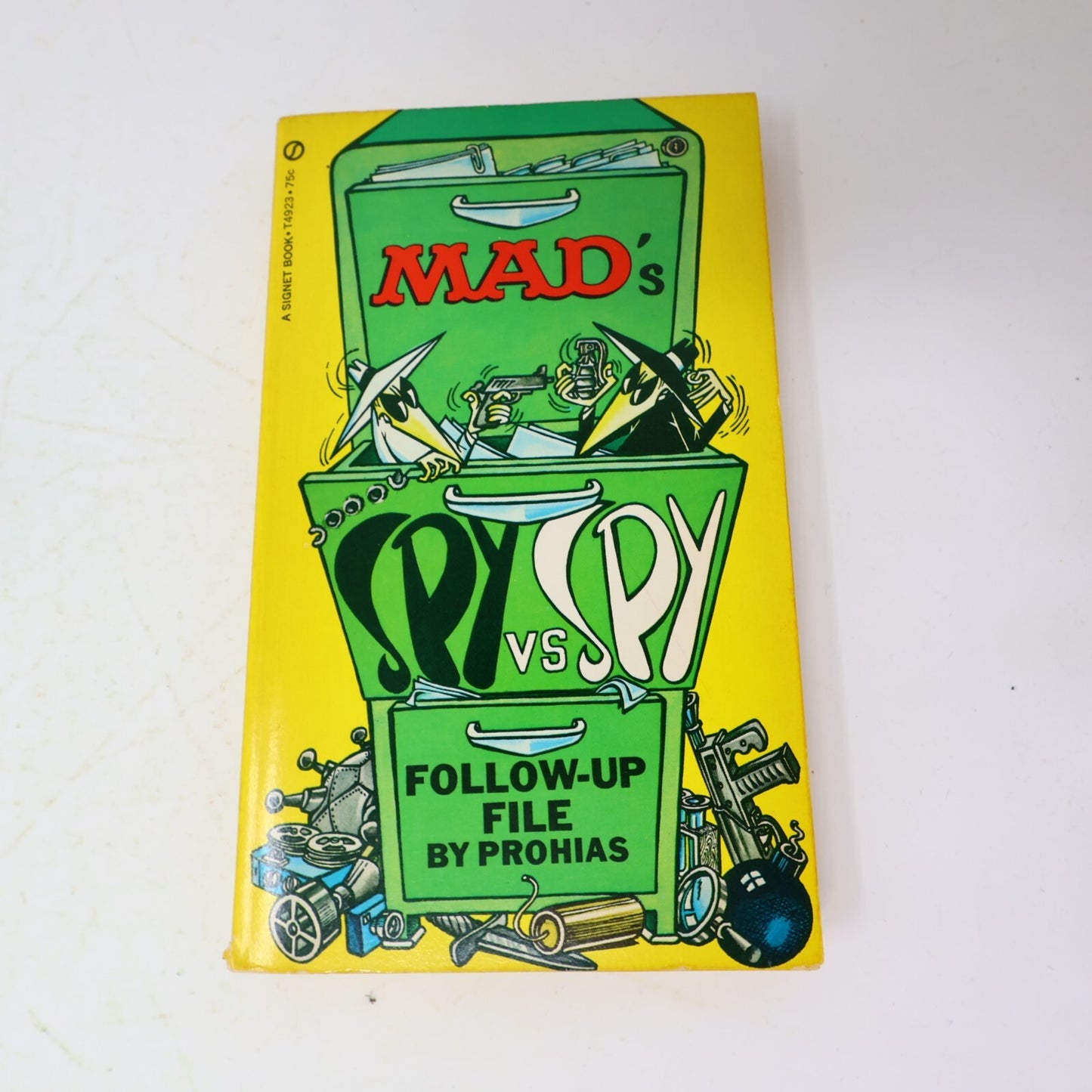 Mad's Spy vs Spy Follow-Up Files Antonio Prohias 1968 5th Print Signet Paperback