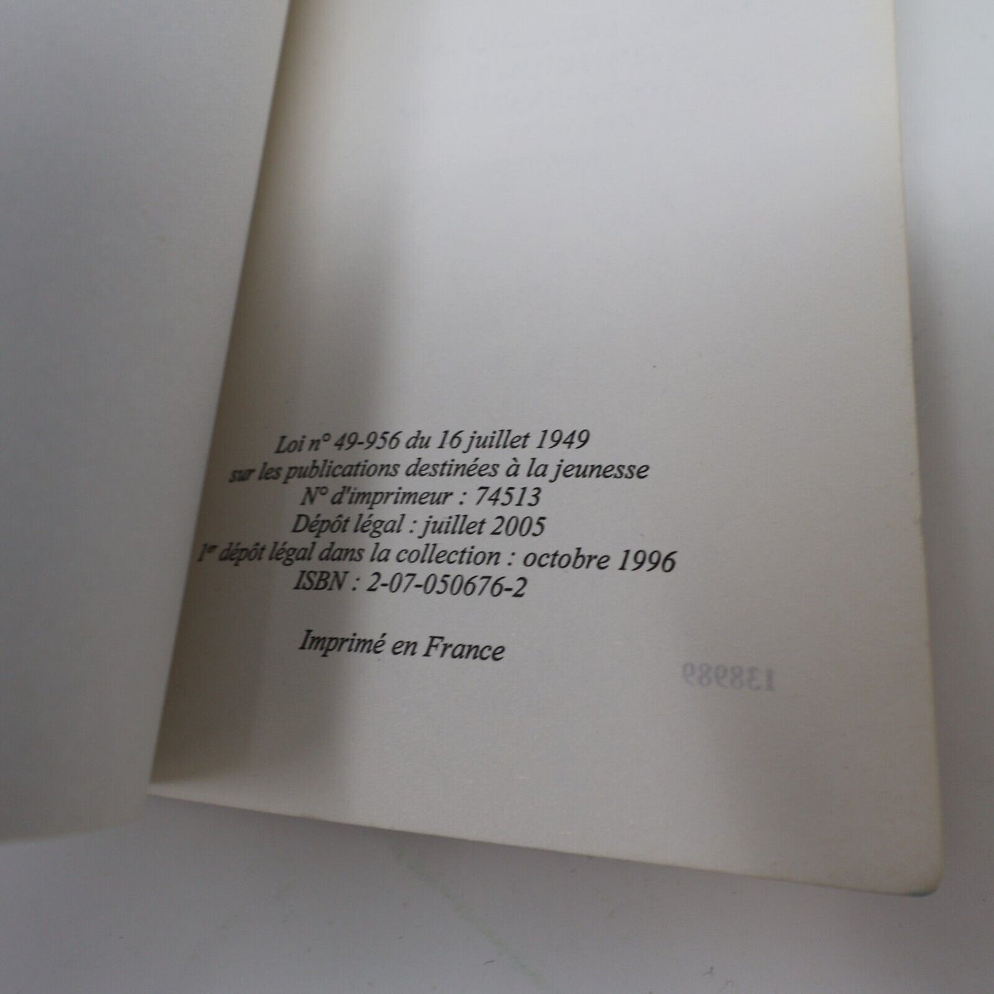 1996 Les Portes de l'Au-Delà La Quête du Graal #3 LDVELH James Herbert Brennan