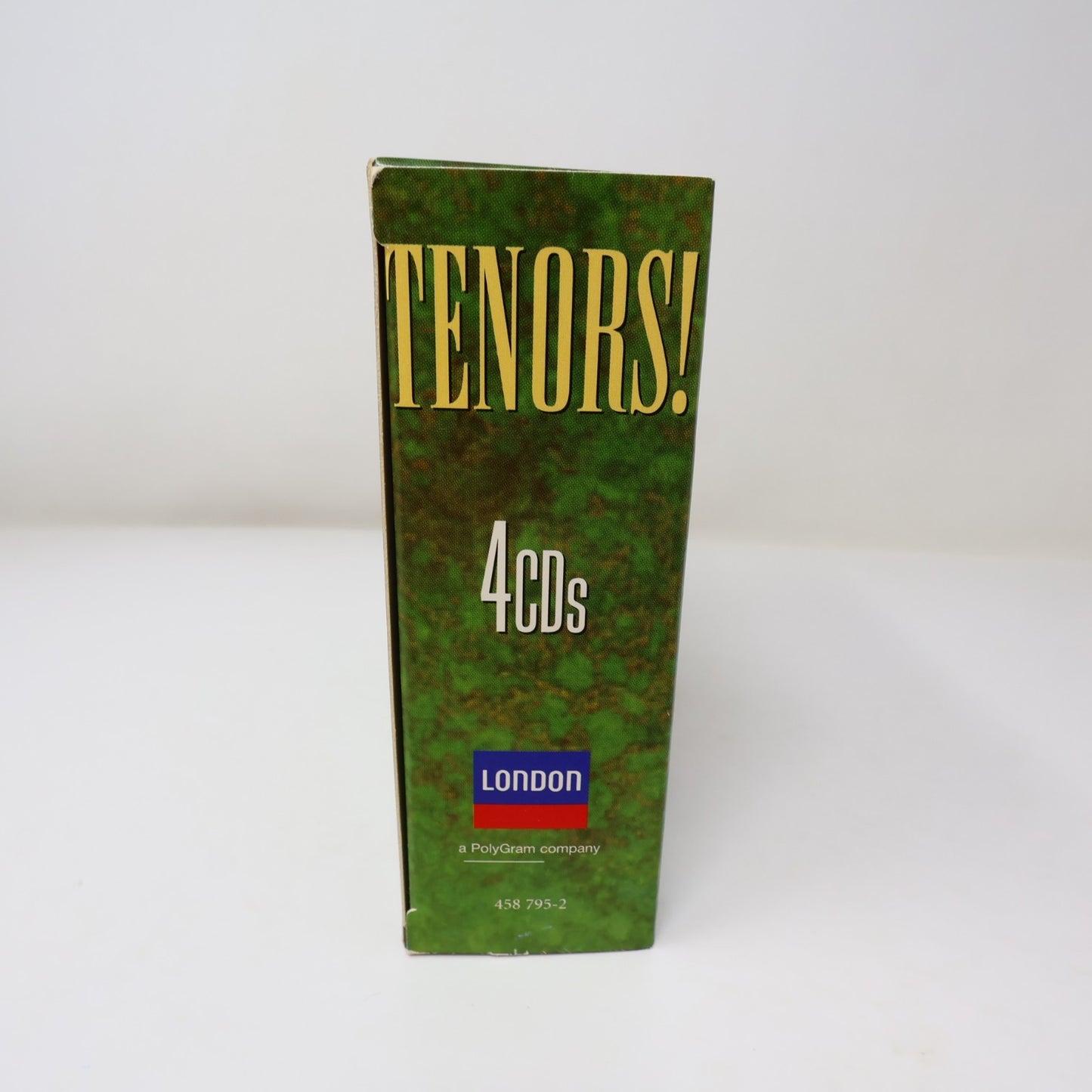 Tenors! 4 CDs Box Set 64 Selections Carreras/Domingo/Raul Jobin London 458 795-2