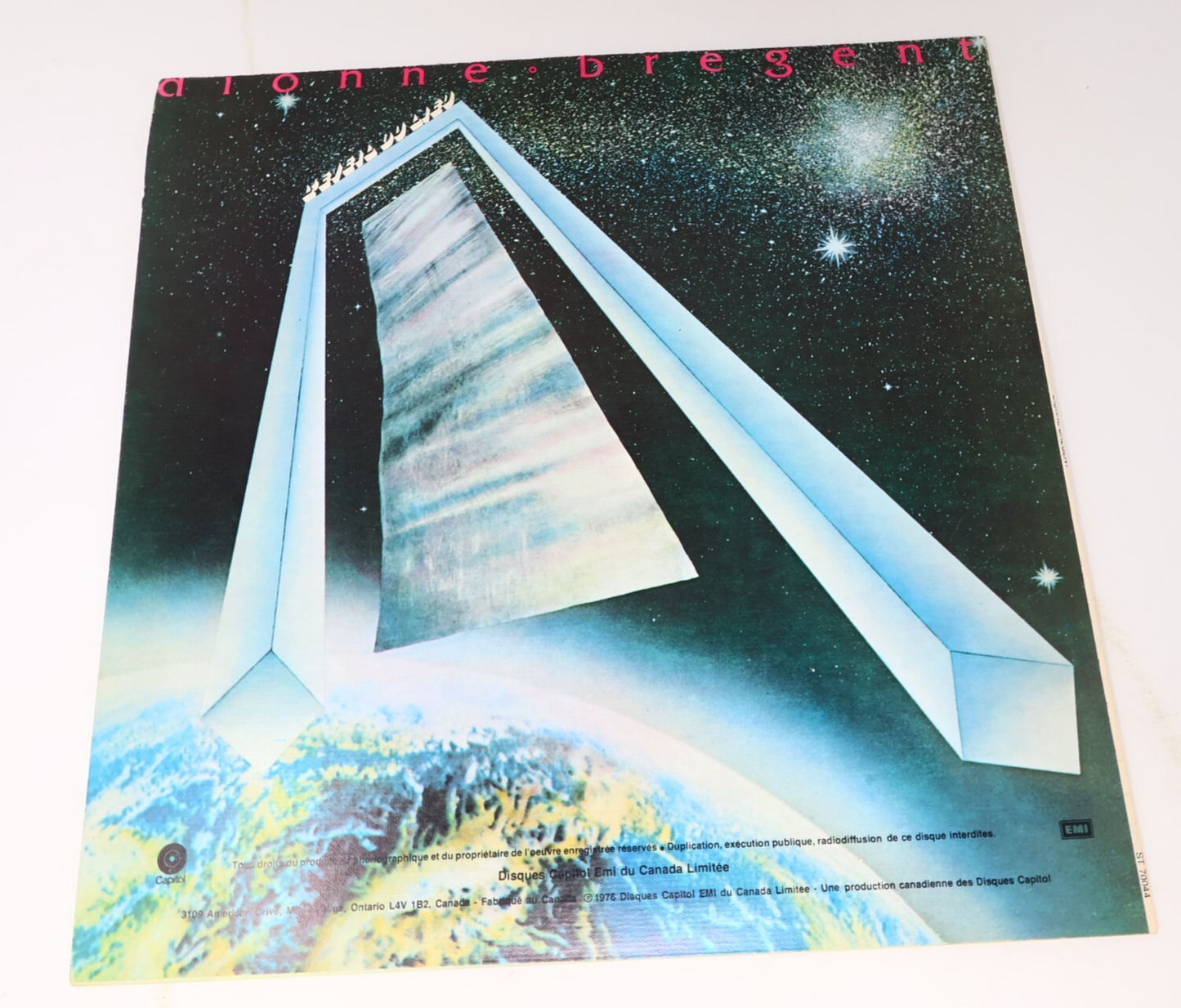 Dionne/Brégent Et Le Troisième Jour Disque 1976 Record Electronic Rock ST 70044