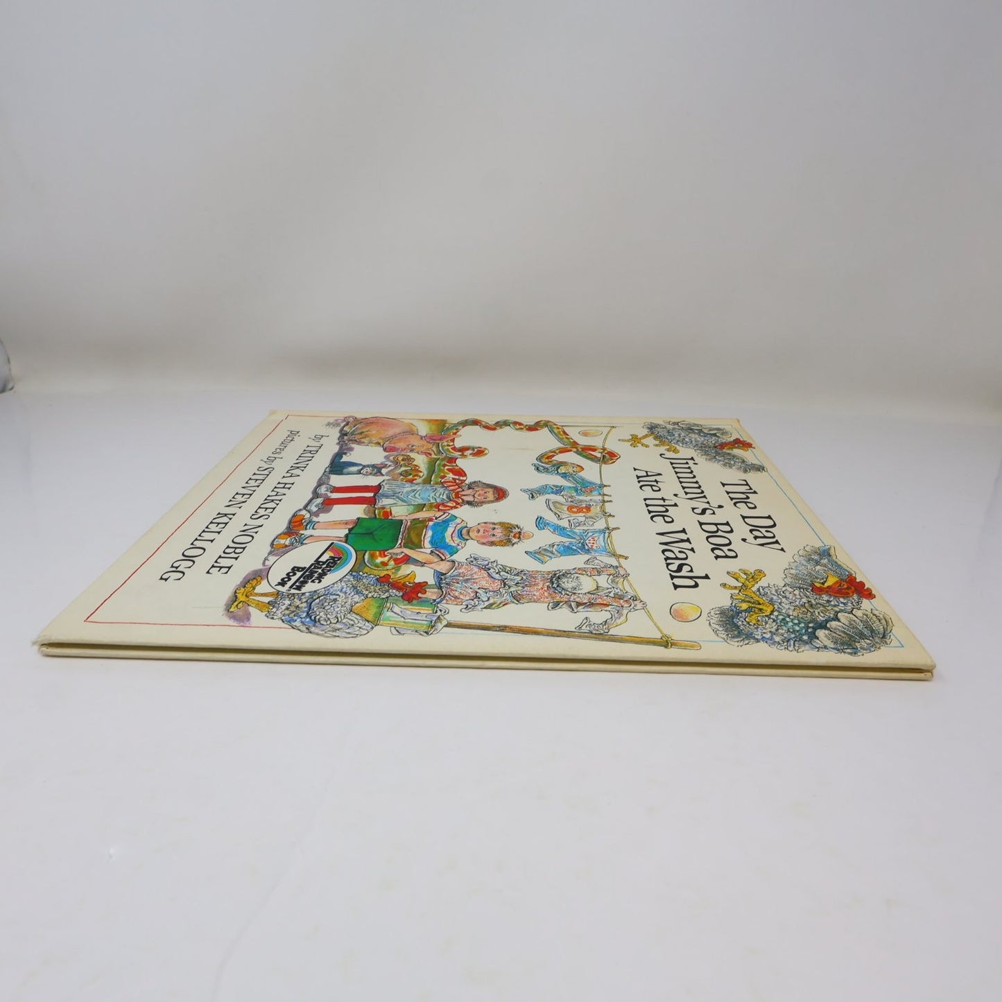 The Day Jimmy's Boa Ate the Wash Noble 1980 Illustrated Kids Book Dial Press
