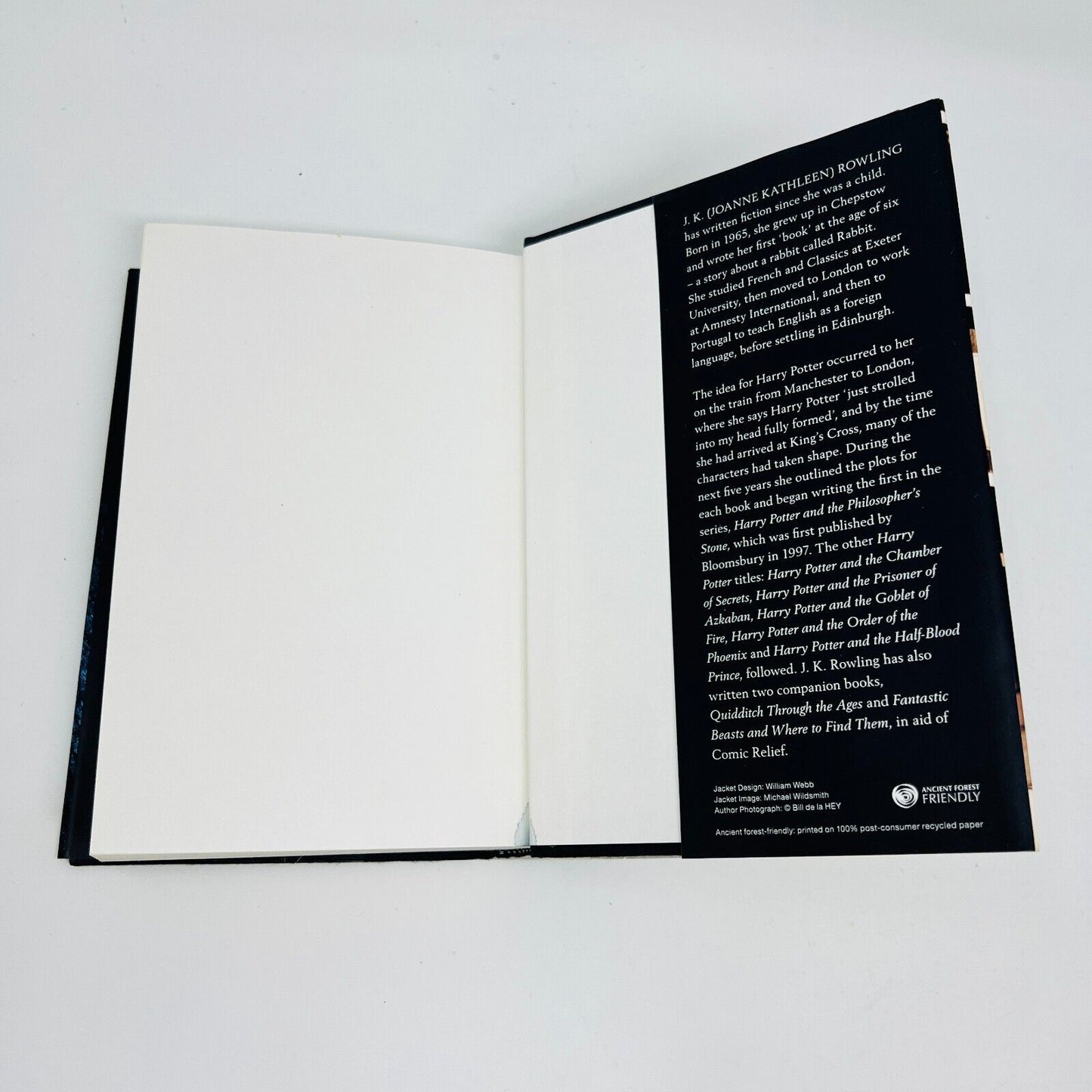 Harry Potter and the Deathly Hallows JK. Rowling Raincoast Black Cover 1st Print