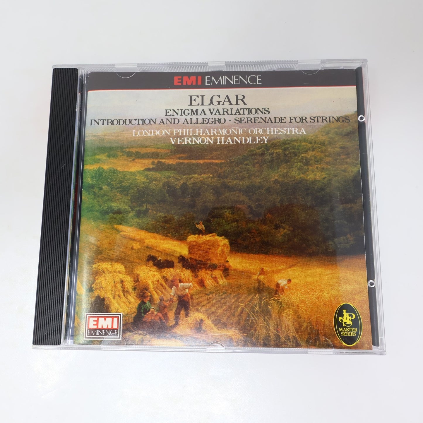Sir Edward Elgar 7 CD Lot Enigma Variations/Falstaff/Symphony #1-2-3/Violin