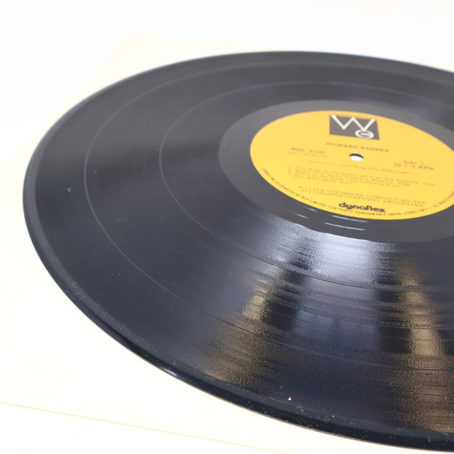Wagner Steinberg Selections From Der Ring Des Nibelungen Record Vinyl WGS-8130