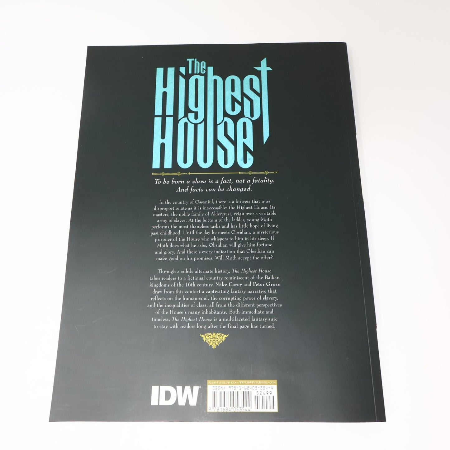 The Highest House Mike Carey IDW 2018 Comics Paperback PB 2010s Moth/Obsidian