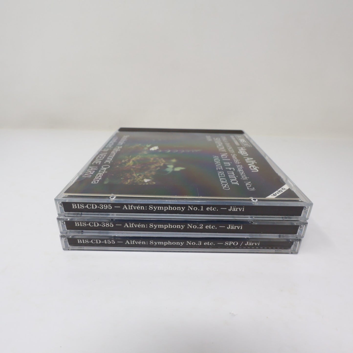Hugo Alfvén 3 CD Lot Symphony 1-2-3 Stockholm Philharmonic Orchestra/Neeme Järvi