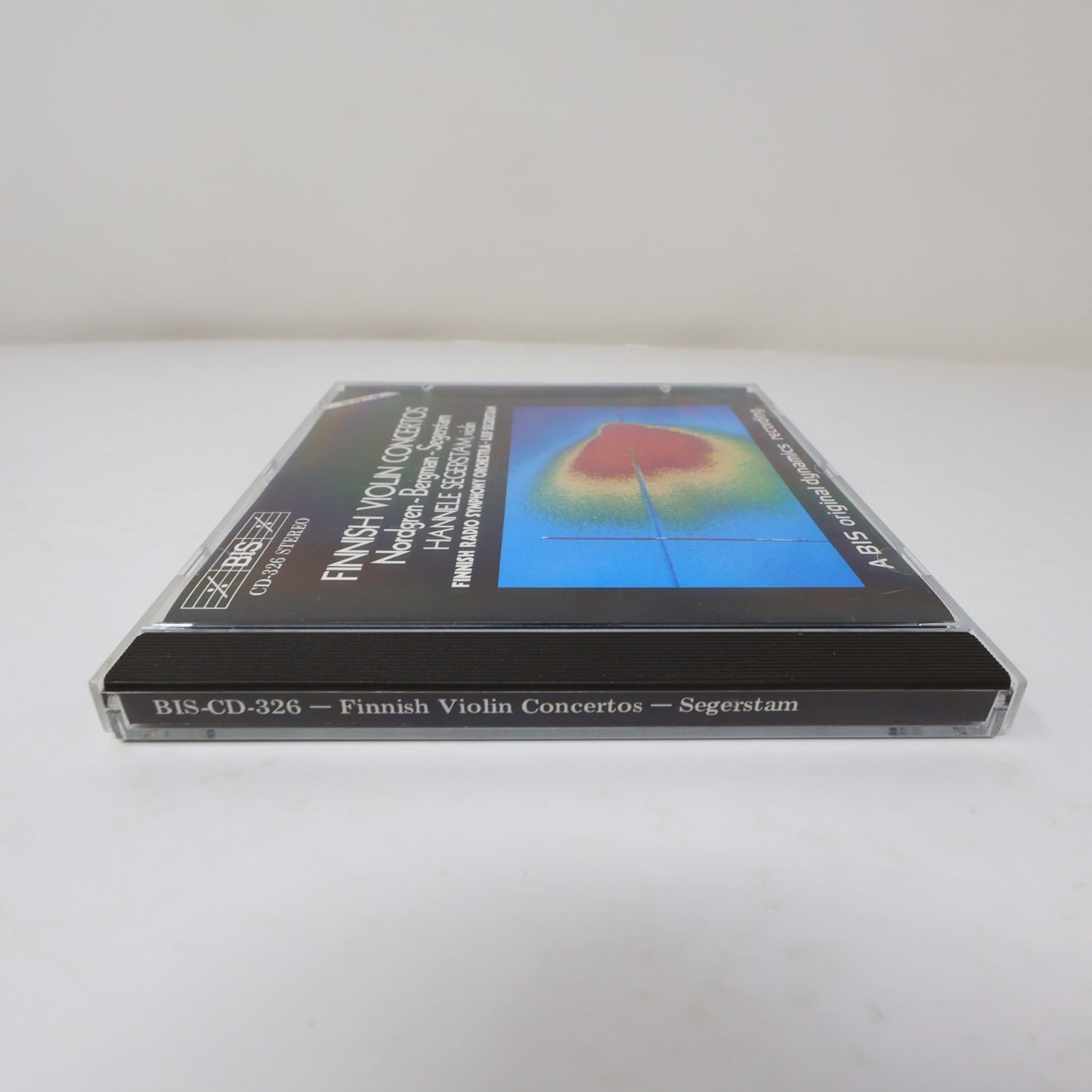 Nordgren/Bergman/Segerstam CD Finnish Violin Concertos BIS 1986 Made in Japan