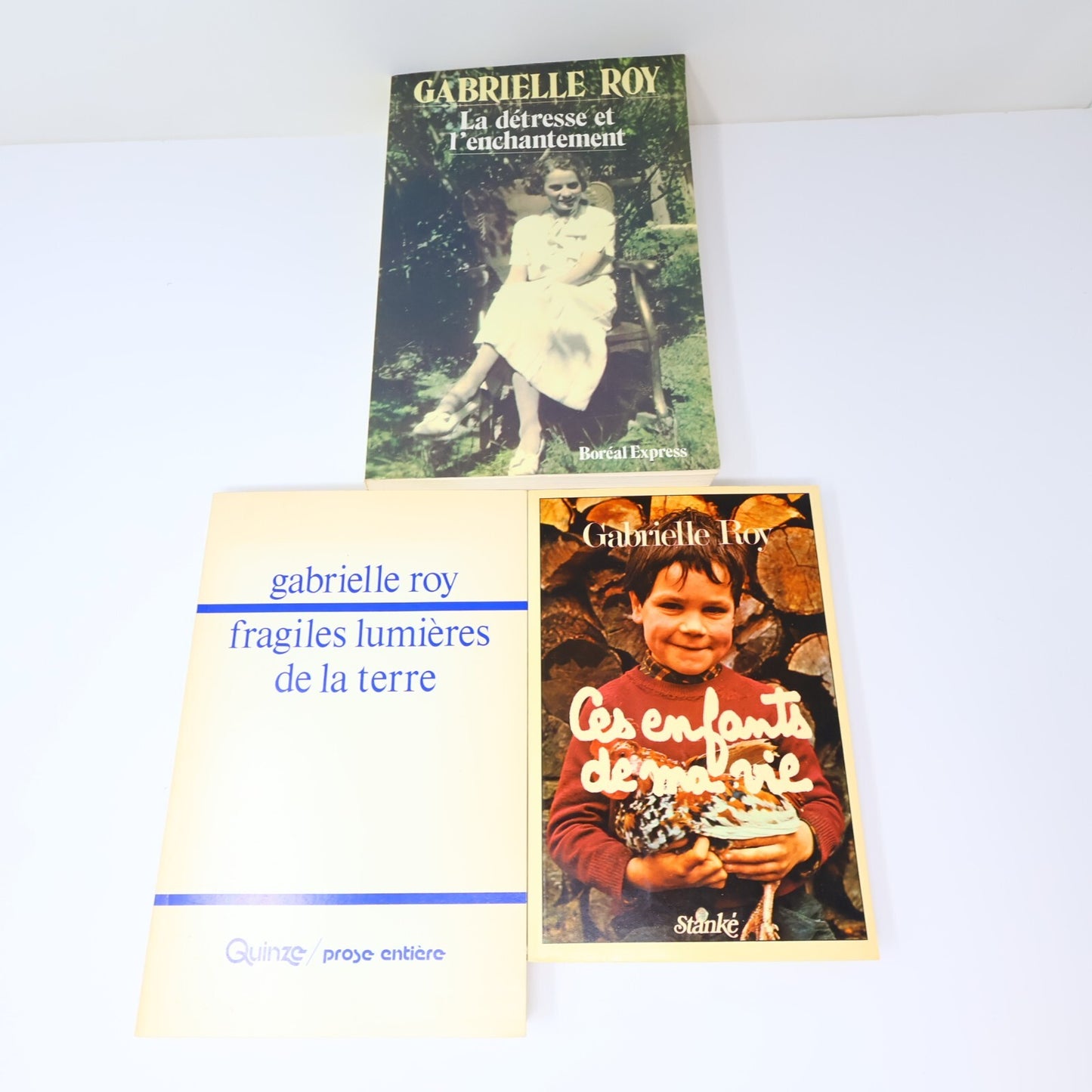 Gabrielle Roy Lot 8 Livres Rue Deschambault/Petite Poule d'Eau Roman Québec PB