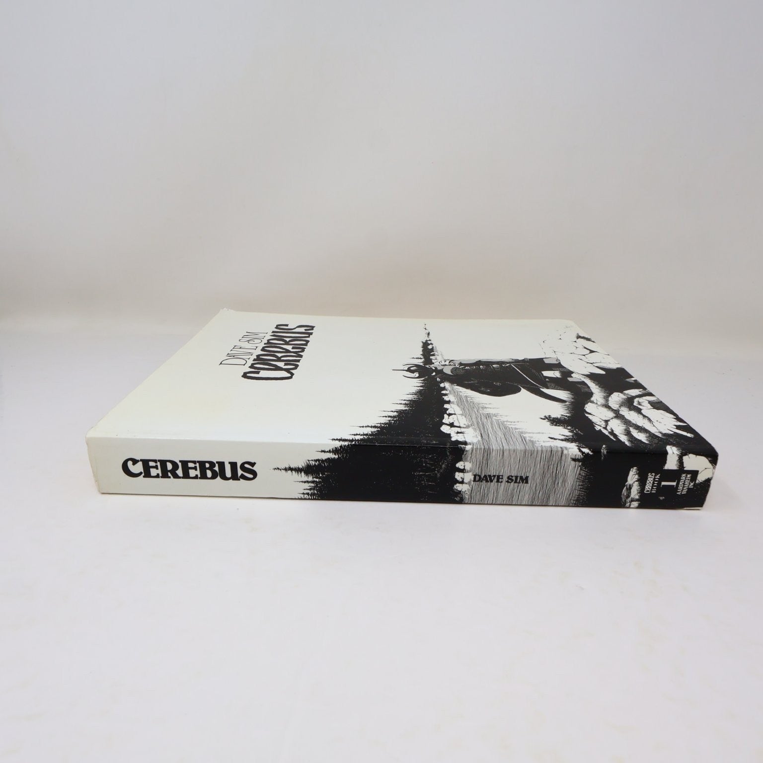 Cerebus TPB Book One by Dave Sim Reprinting Issues 1-25 Black & White 2003 Comic