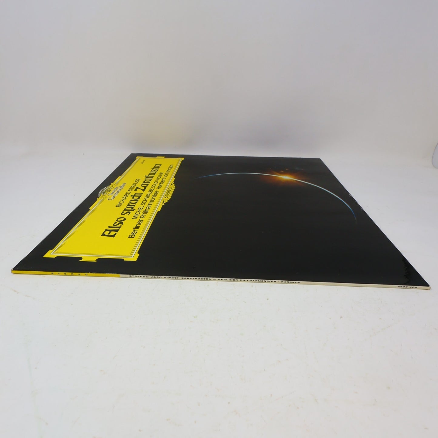 Herbert von Karajan Also Sprach Zarathustra Schwalbé LP Record Vinyl 2530 402