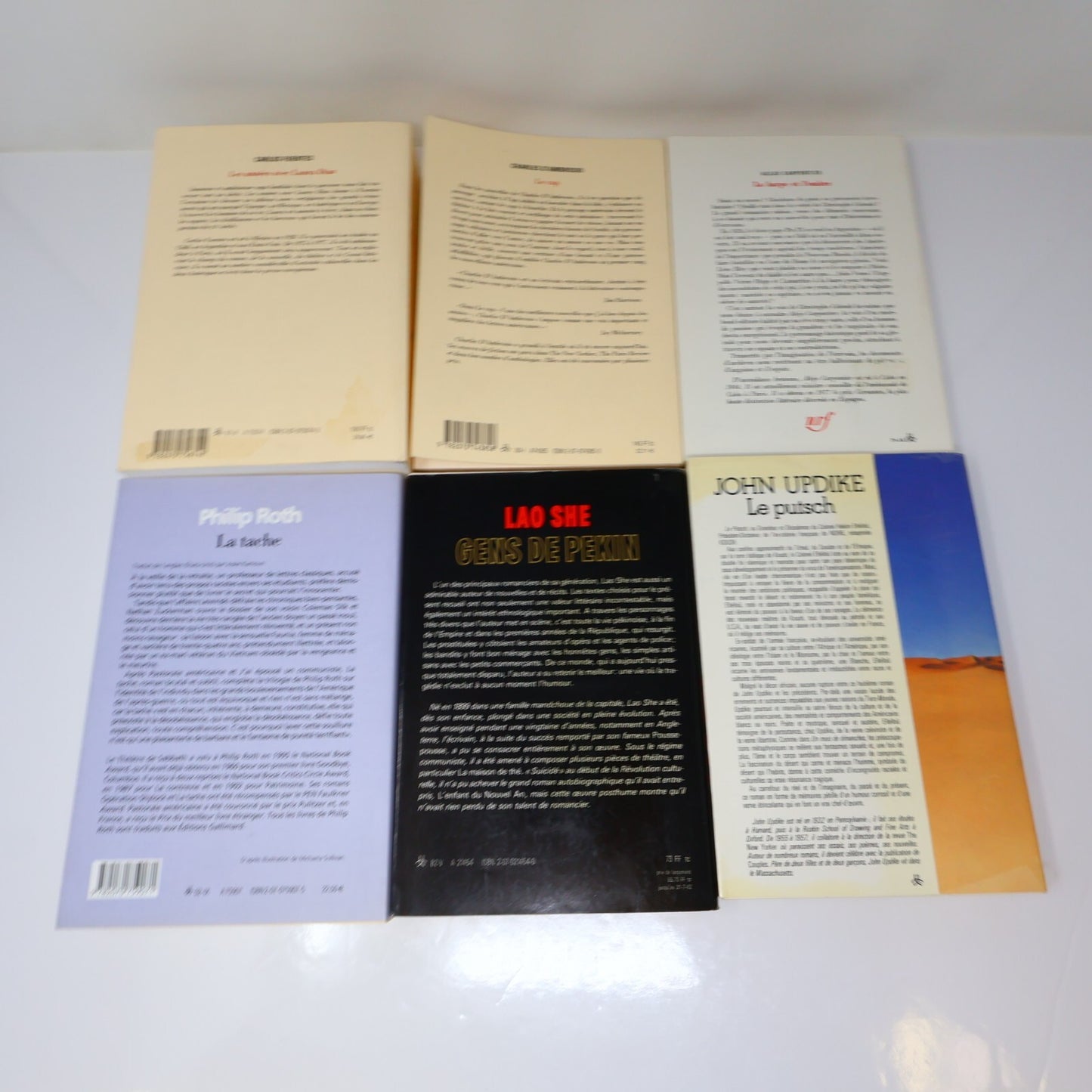 Littérature Lot 23 Livres Gallimard/Nrf Betancourt/Finkielkraut/Queffélec French
