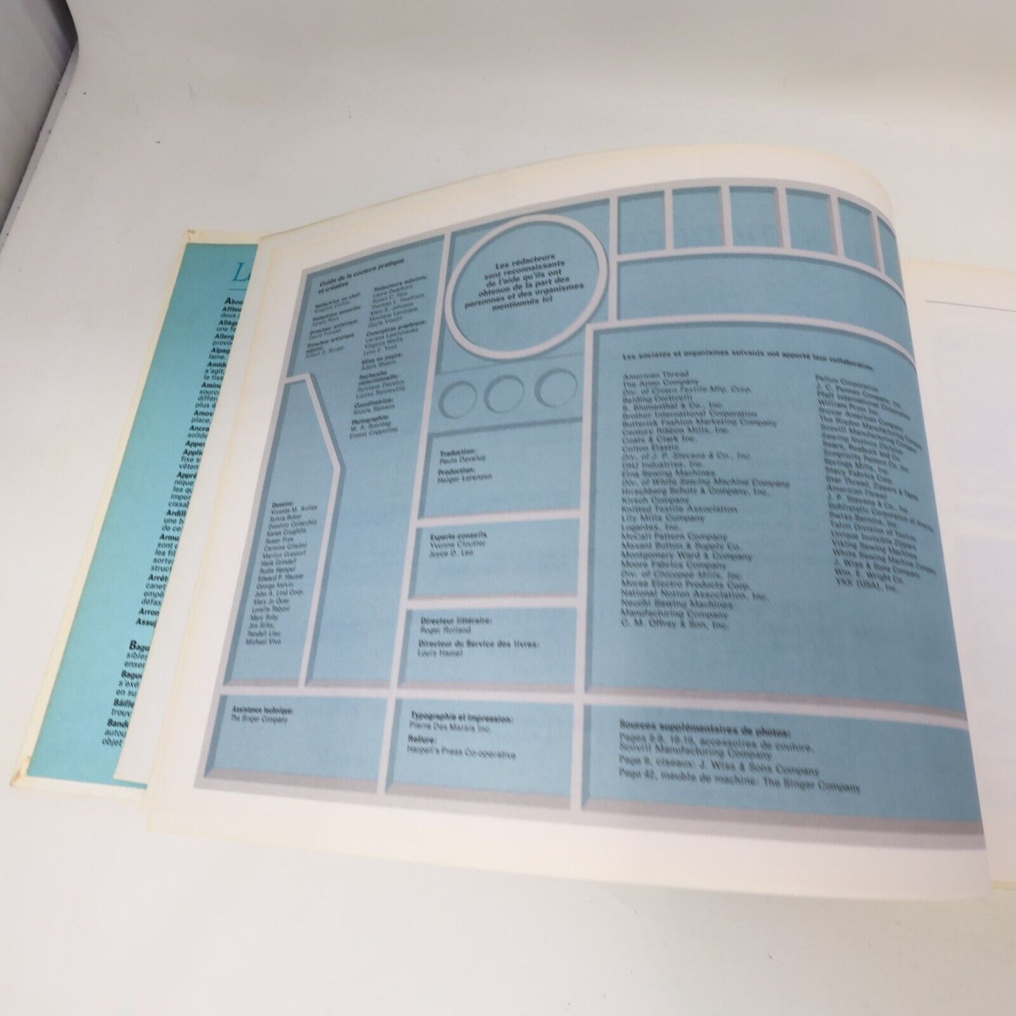 1976 Guide de la Couture Pratique et Créative Reader's Digest Français Hardcover