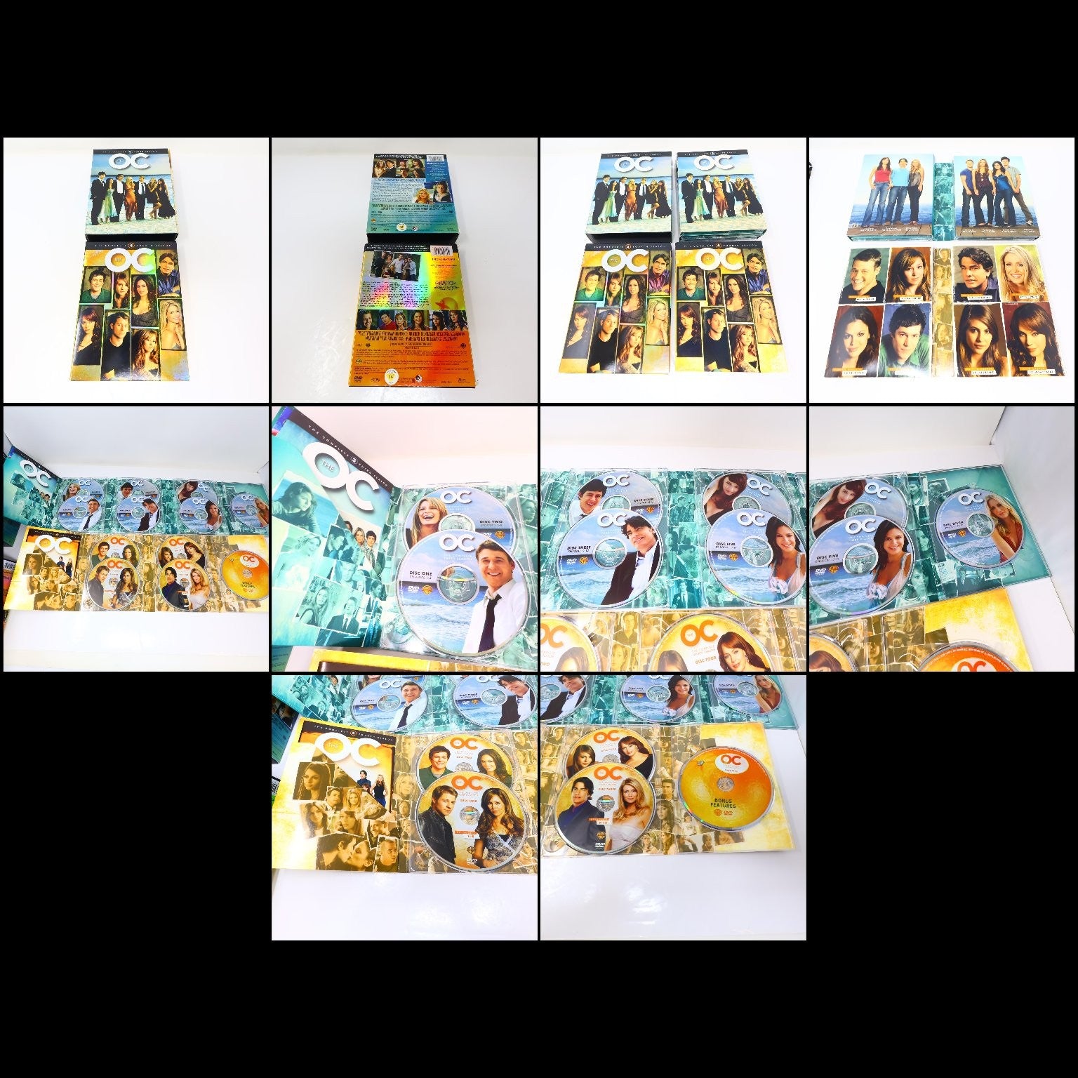 The OC 4 DVD Lot Complete Serie Seasons 1-4 Drama Kelly Rowan Adam Brody NTSC