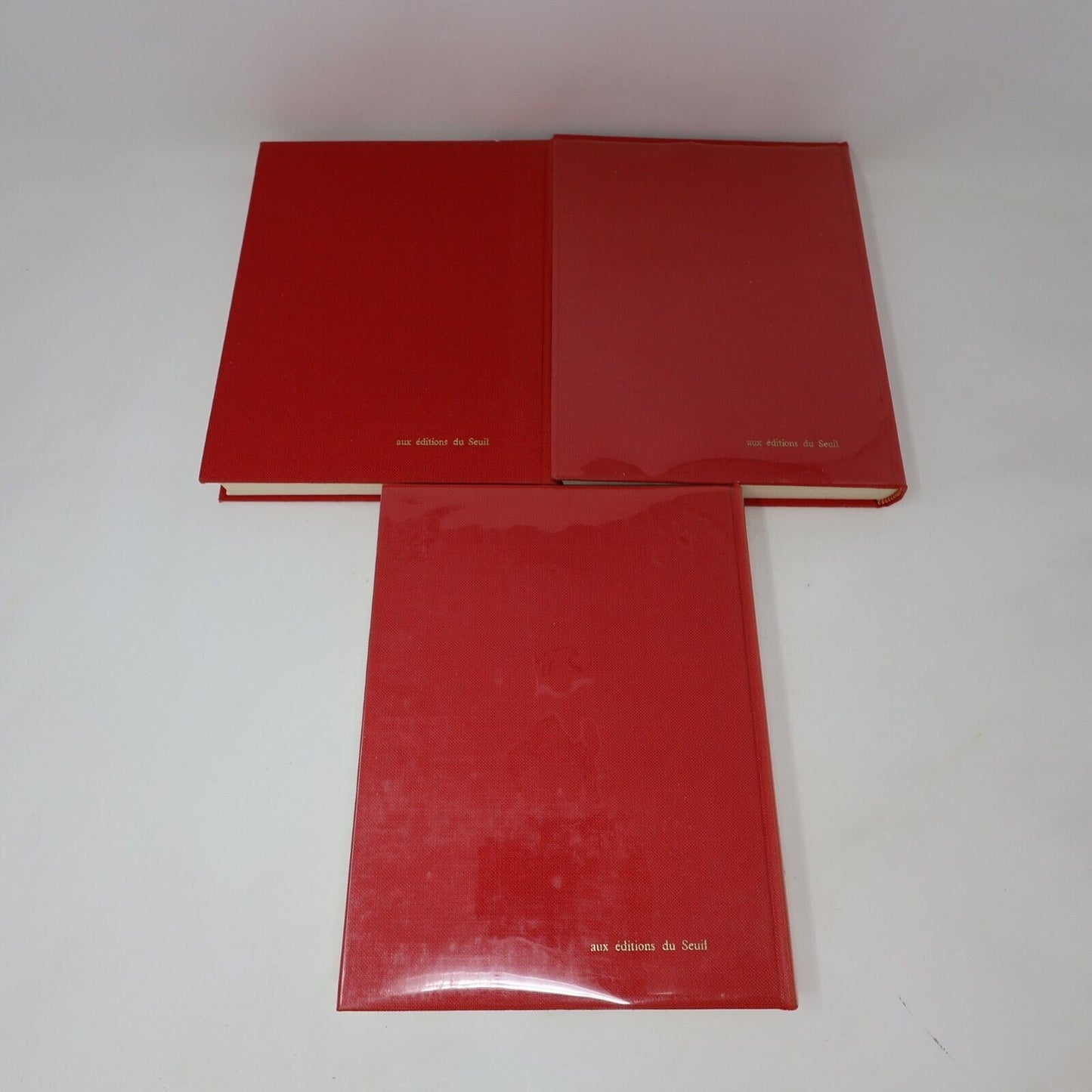 1963 Victor Hugo Romans L'Intégrale #1-3 Lot 3 Livres Littérature Seuil French