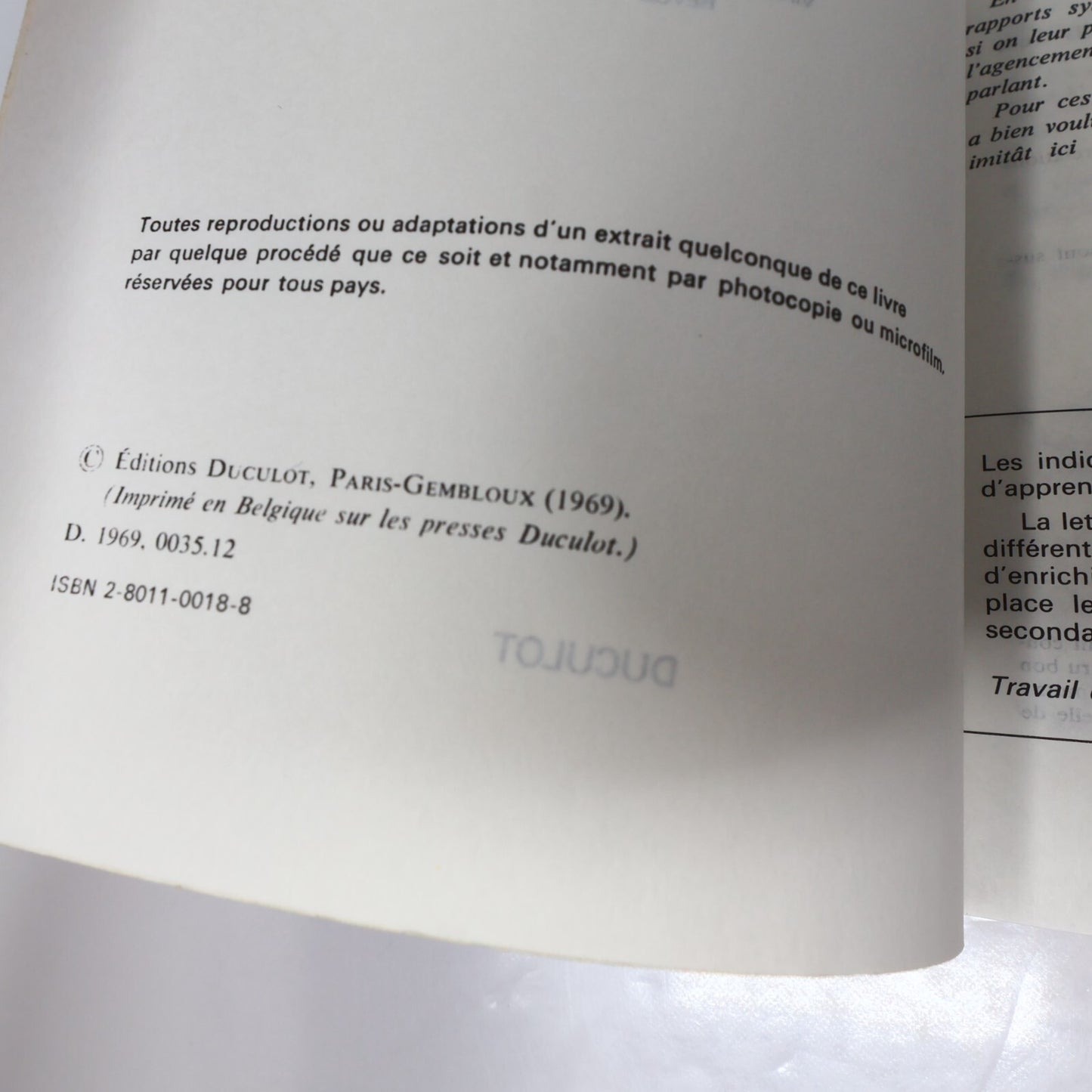 Précis de Grammaire Française Maurice Grevisse Duculot 1987 PB French Éducation