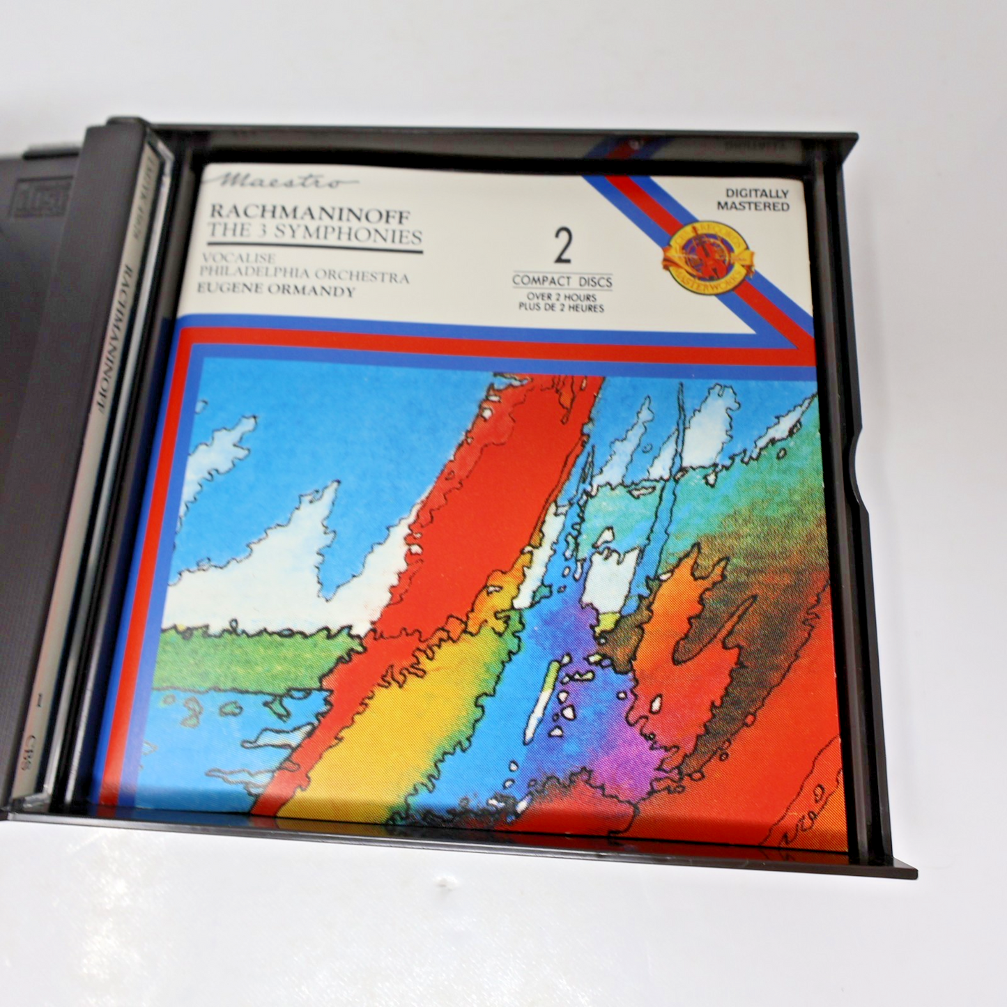 Rachmaninov Symphonies 1-2-3/Vocalise CD Eugene Ormandy/Philadelphia Masterworks