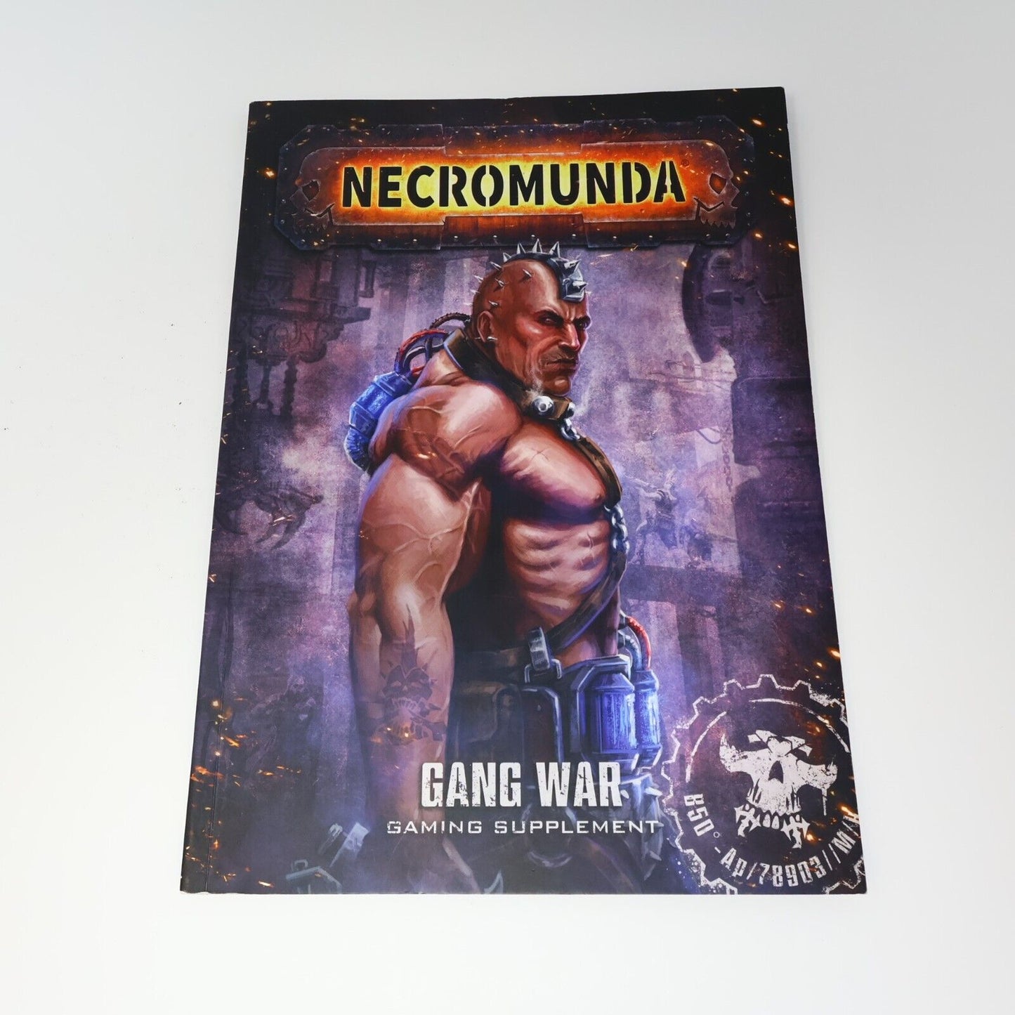 2017 Necromunda Gang War #1 Fantasy RPG Gaming Supplement Games Workshop Book PB