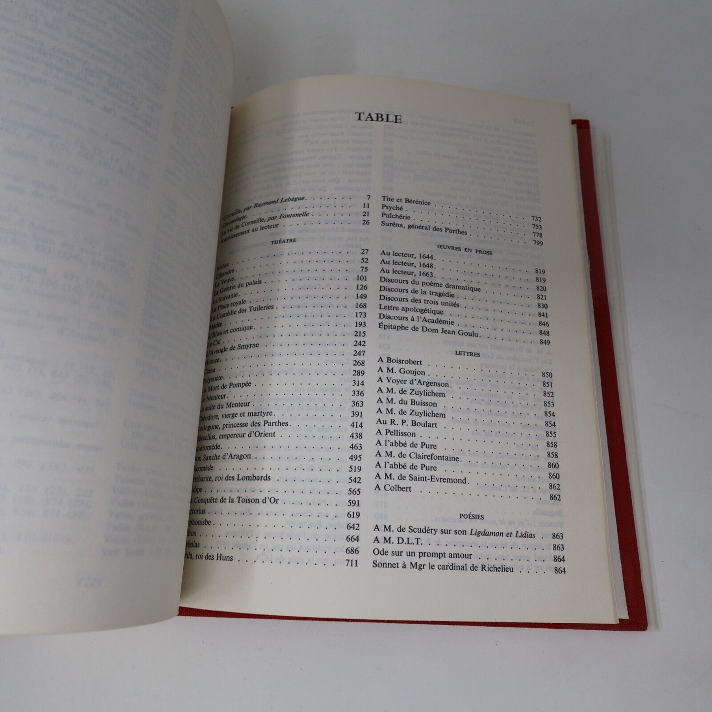 1964 L'Intégrale Corneille Oeuvres Complètes de Pierre Corneille Seuil Omnibus