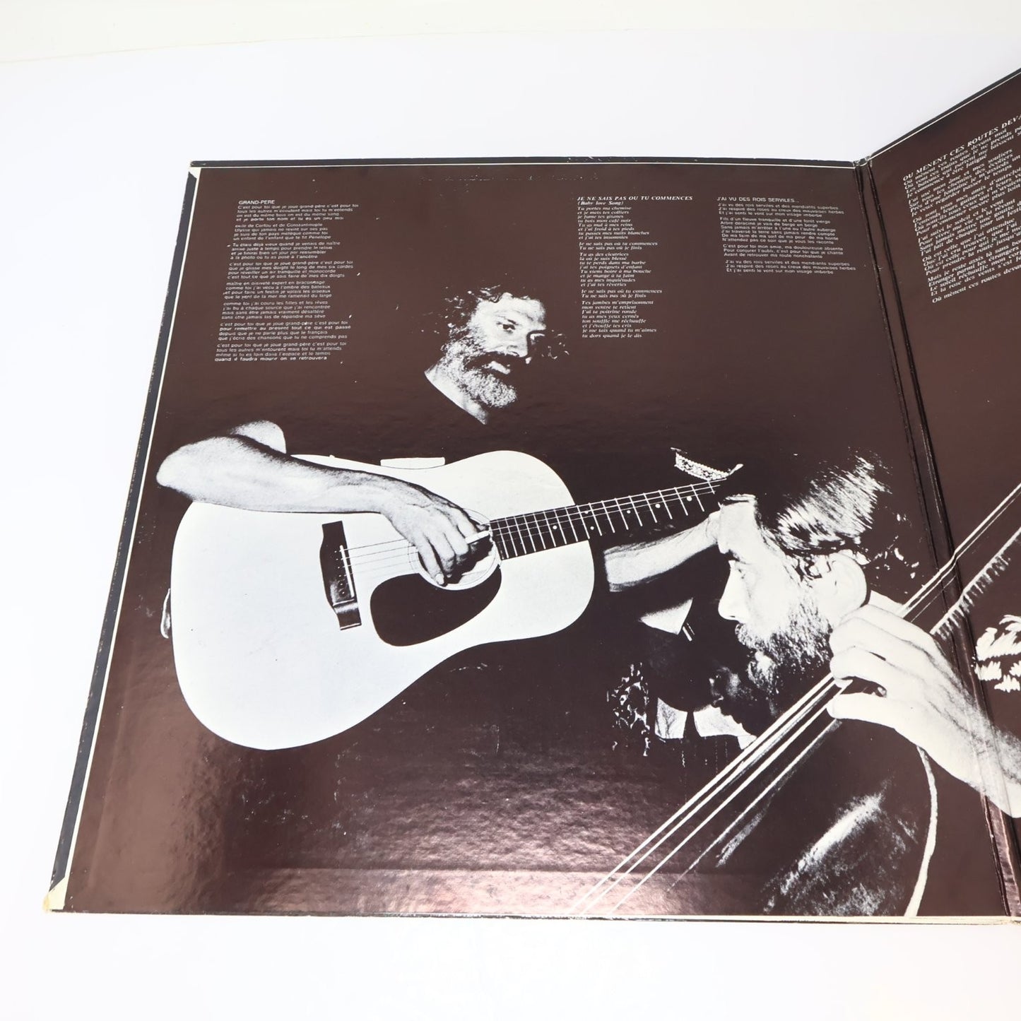 Georges Moustaki Lot 2 Disques Éponymes/Self Titled LP Record Polydor 1971-1974