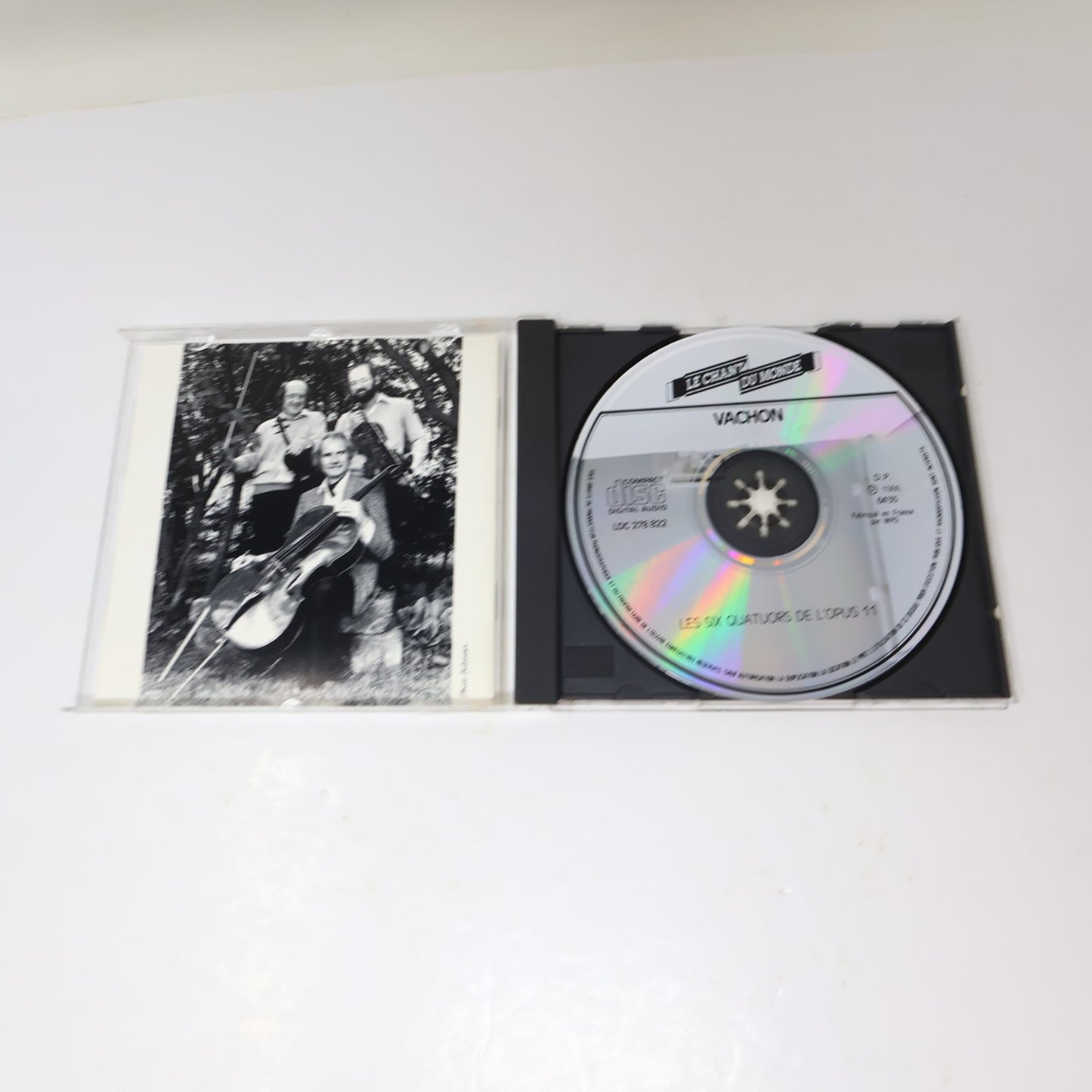 Pierre Vachon Les Six Quatuors de l'Opus 11 CD Trio à Cordes de Paris 80s