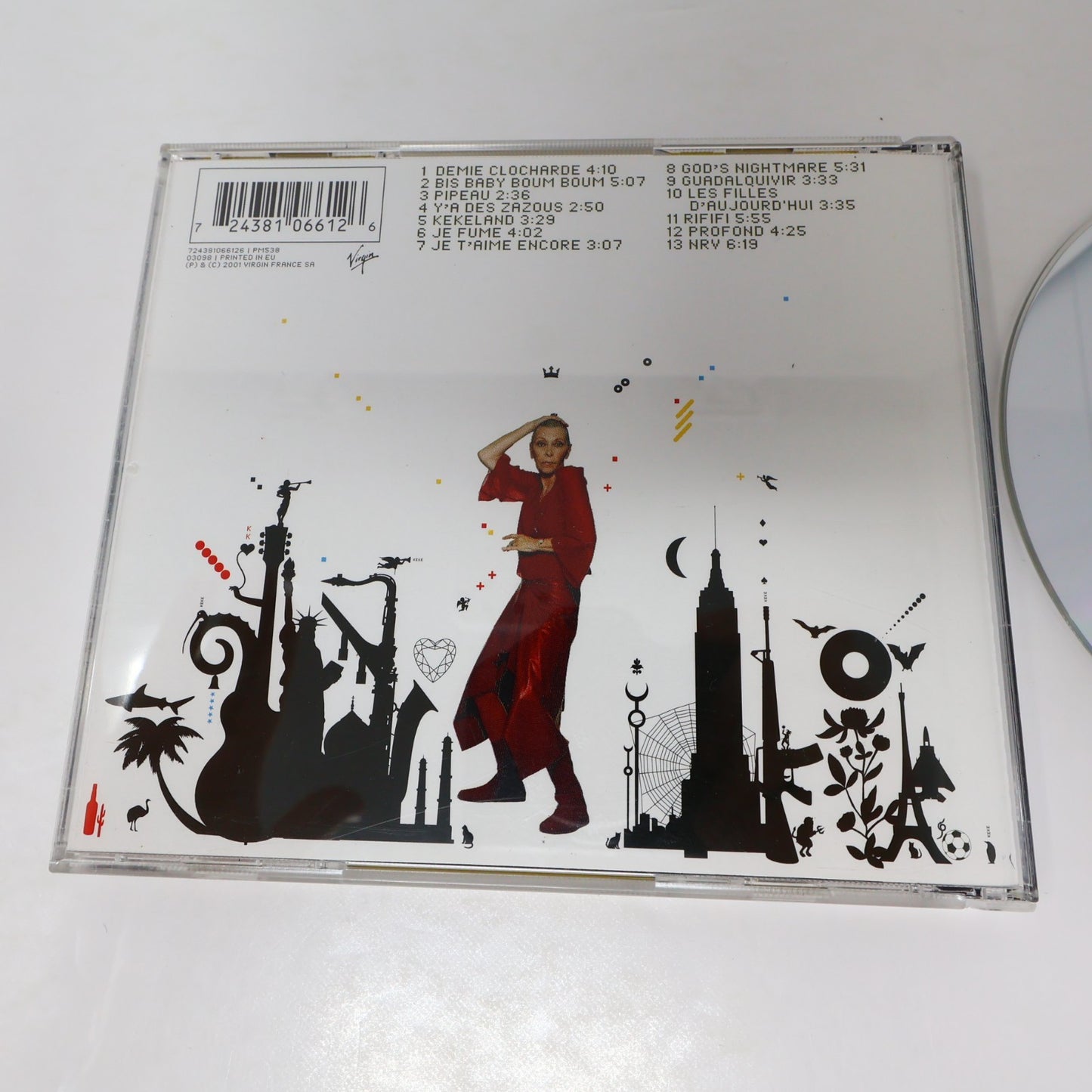 Brigitte Fontaine Kekeland CD Demie Clocharde/Bis Baby Boum Boum/Pipeau/Rififi