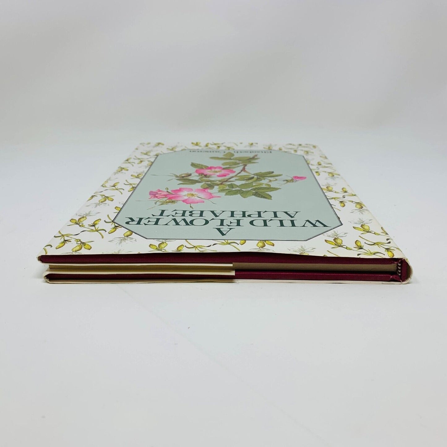 1984 A Wild Flower Alphabet Morrow Hardcover DJ Elizabeth Cameron 1st Print