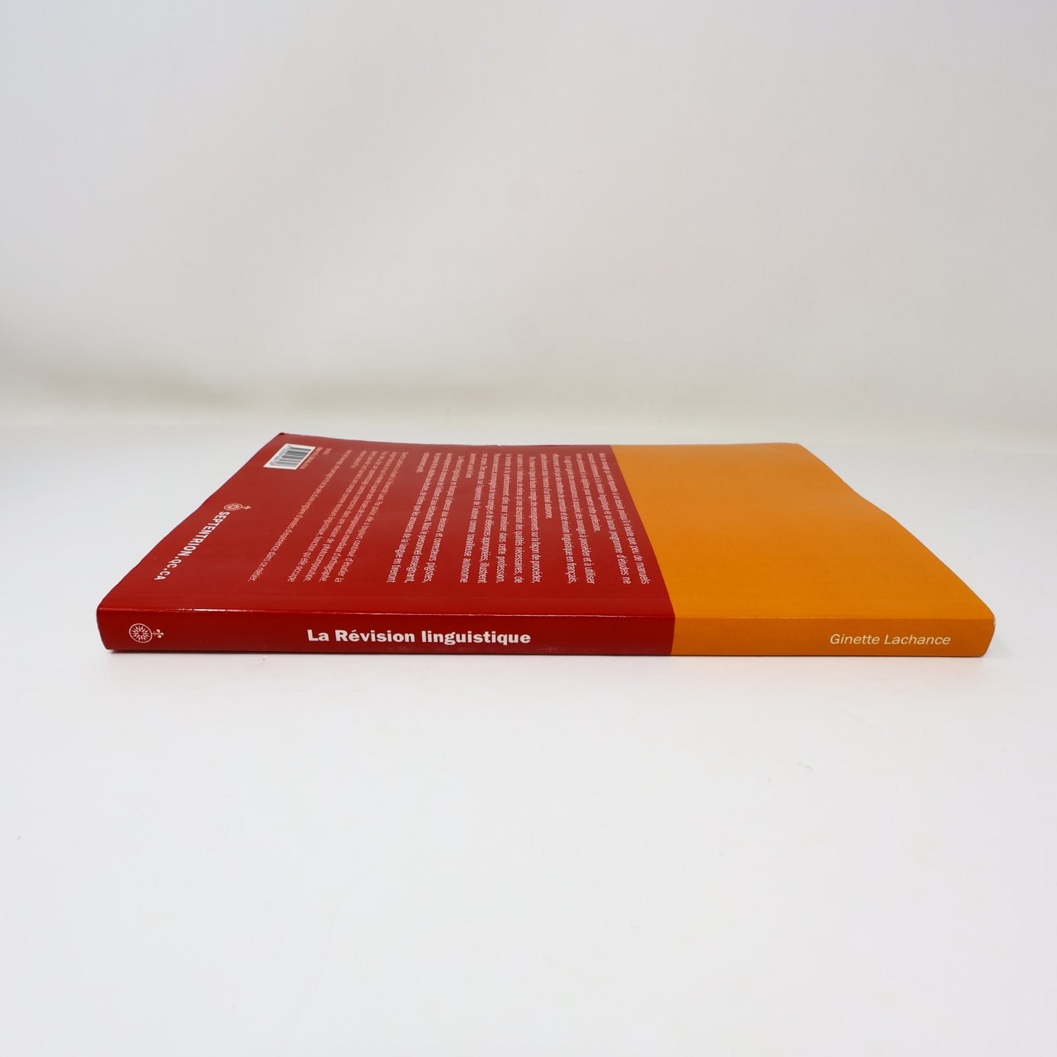 La Révision Linguistique en Français Ginette Lachance 2006 Septentrion Livre