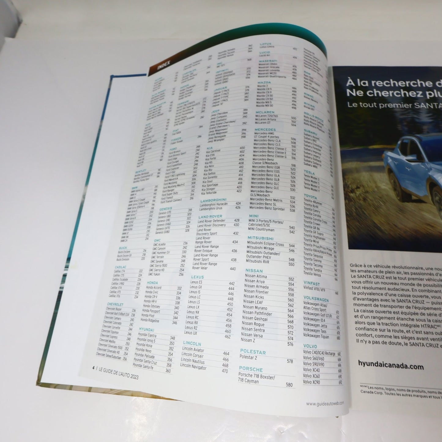 Le Guide de l'Auto 2023 Gelinas Joubert Lachapelle Chars Voitures Cars Québec