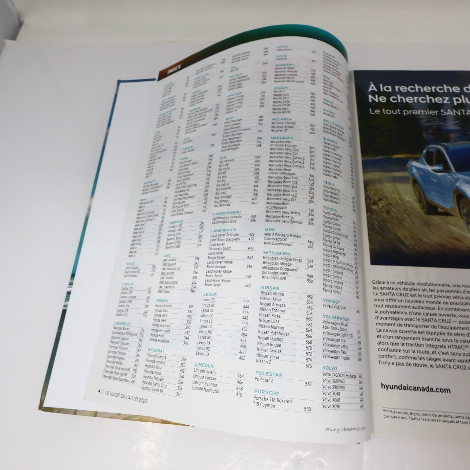 Le Guide de l'Auto 2023 Gelinas Joubert Lachapelle Chars Voitures Cars Québec