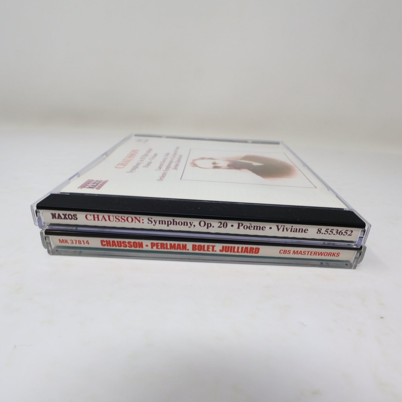 Chausson 2 CD Lot Symphony Op. 20/Poème/Viviane/Concert Violin Piano Classical