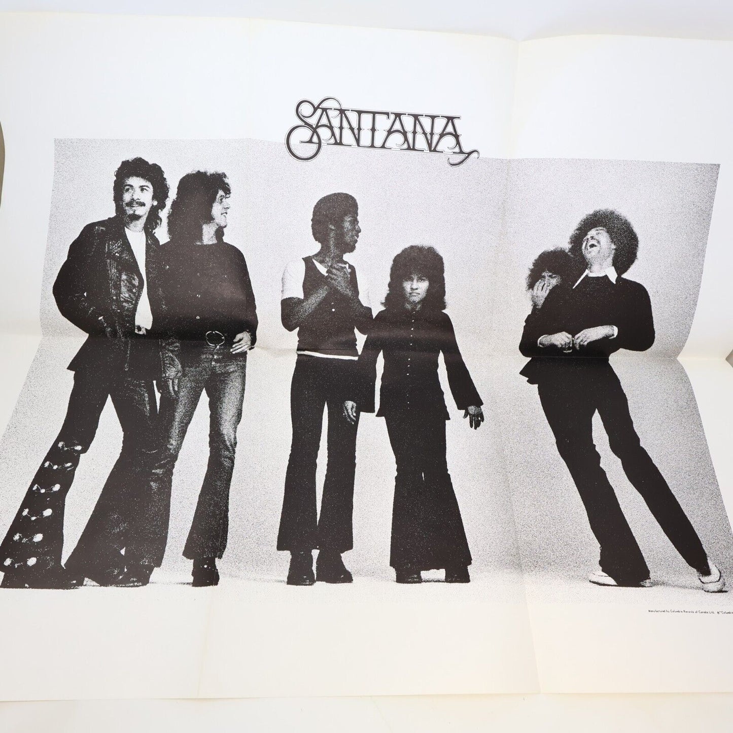 Santana Abraxas LP Record Vinyl Poster Columbia KC 30130 Canada 70s Oye Como Va