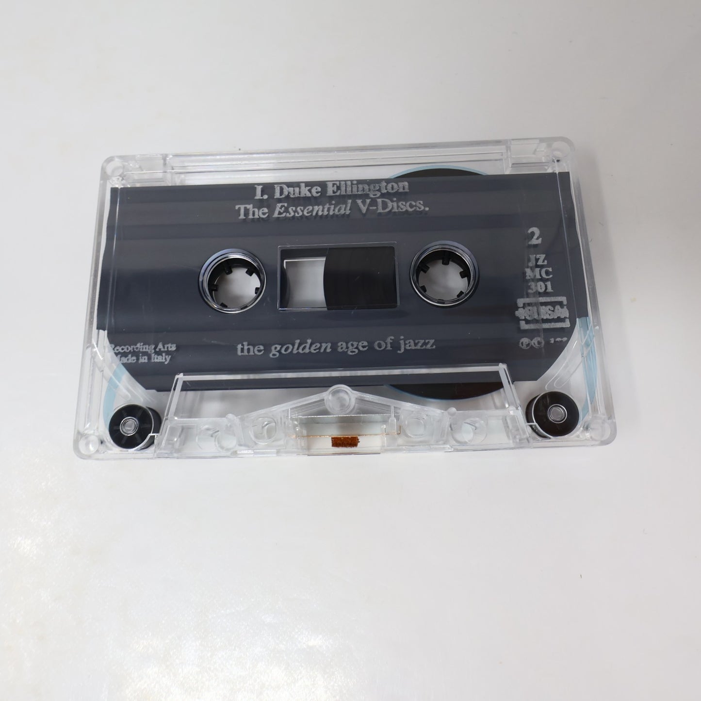 Duke Ellington 2 Cassettes Lot The Ellington Suites/The Essential V-Discs Jazz