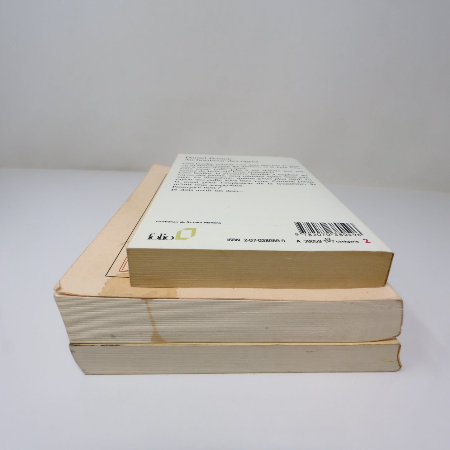 Daniel Pennac Lot 3 Livres Comme un Roman/Chagrin d'École/Au Bonheur des Ogres