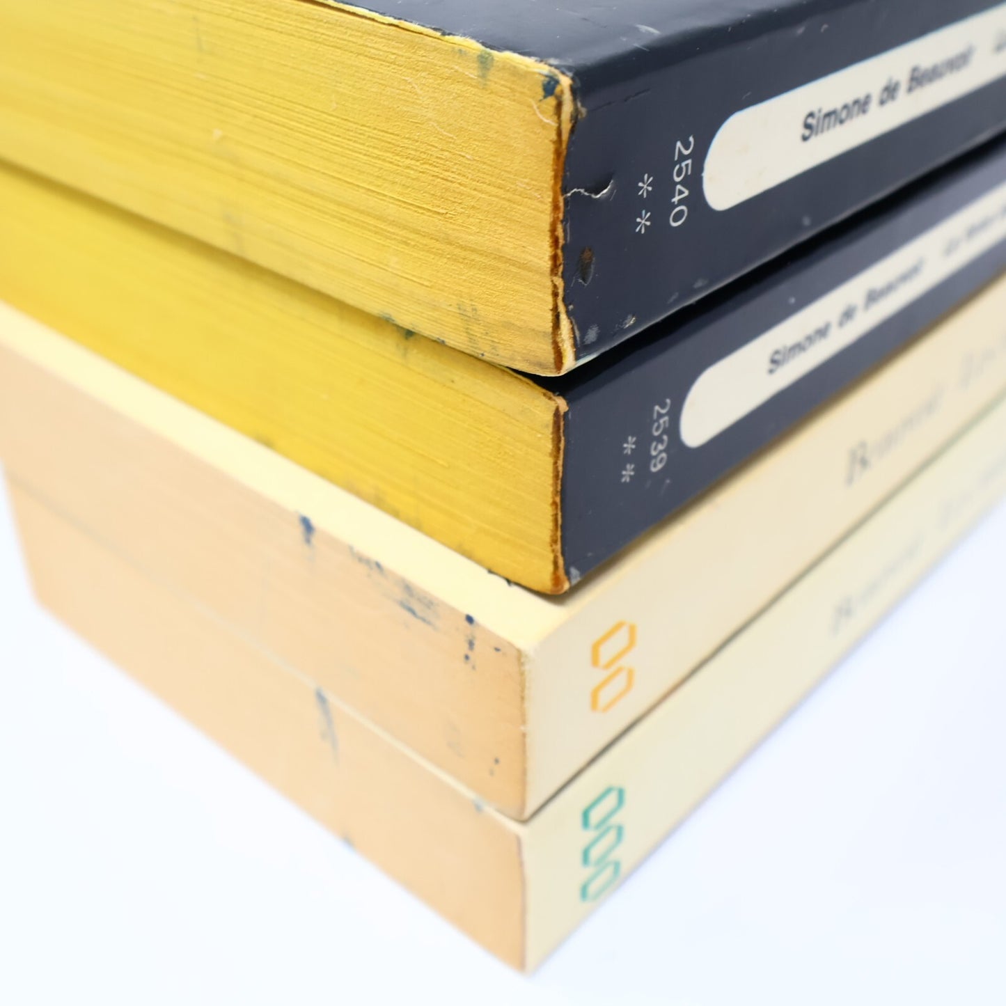 Simone de Beauvoir Lot 4 Livres La Force des Choses 1-2/Les Mandarins 1-2 Roman
