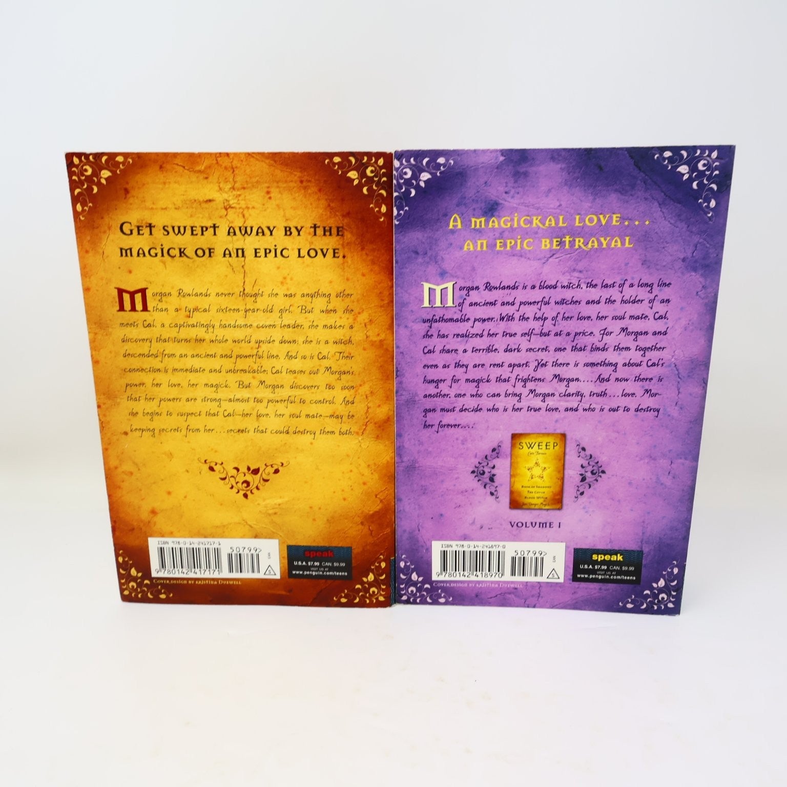 Sweep Book of Shadows & Dark Magick #1-2 Cate Tiernan Paperback Omnibus Speak
