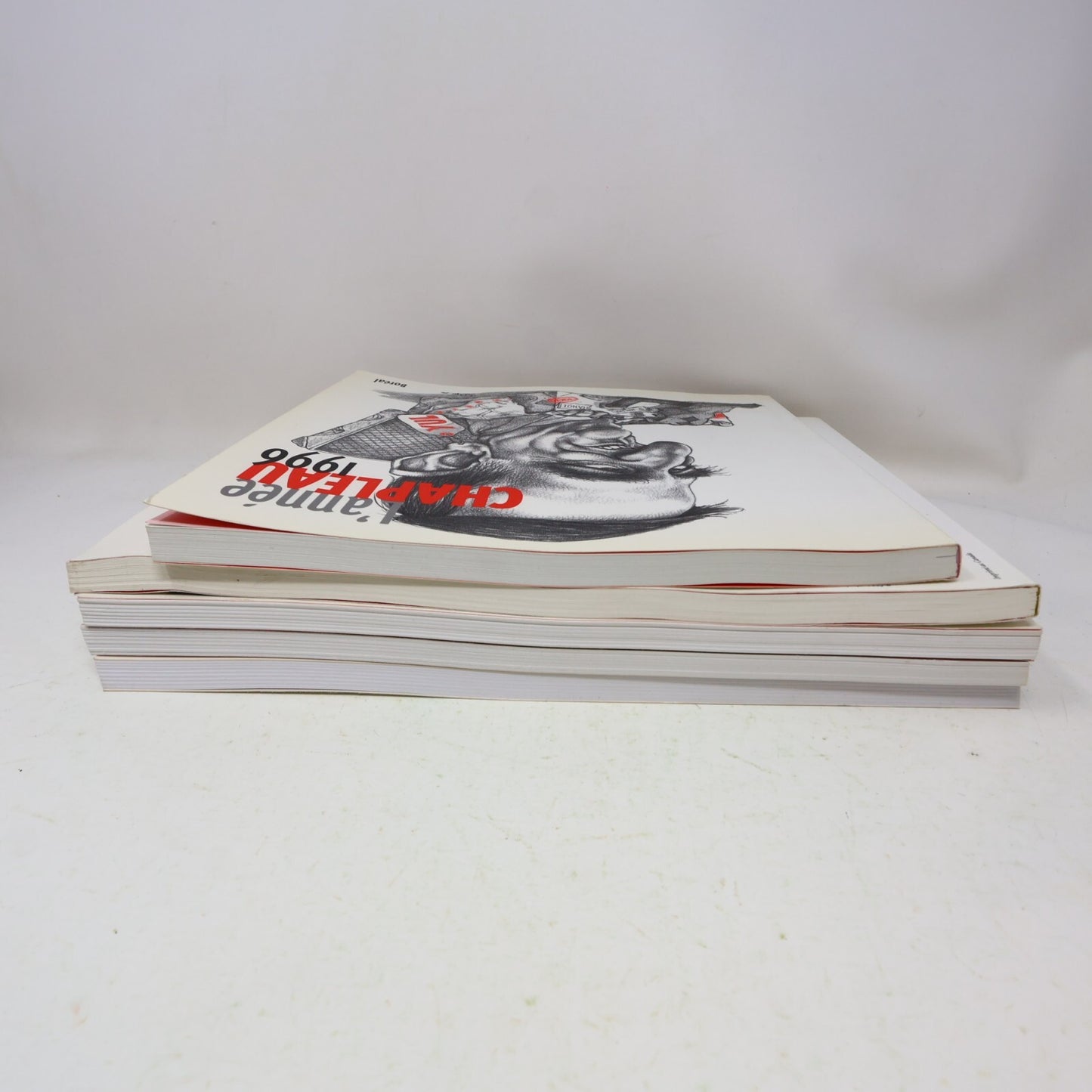 Lot 5 L'Année Chapleau Serge Chapleau Livres Caricatures Humour Français Boréal