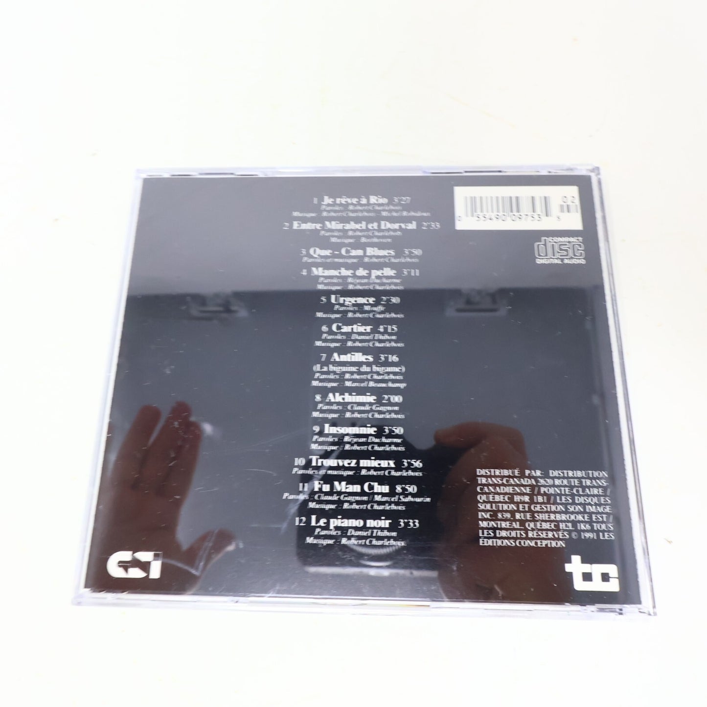 1991 Robert Charlebois Première 1ère Période Boîtier 3 CD Testés Compilation