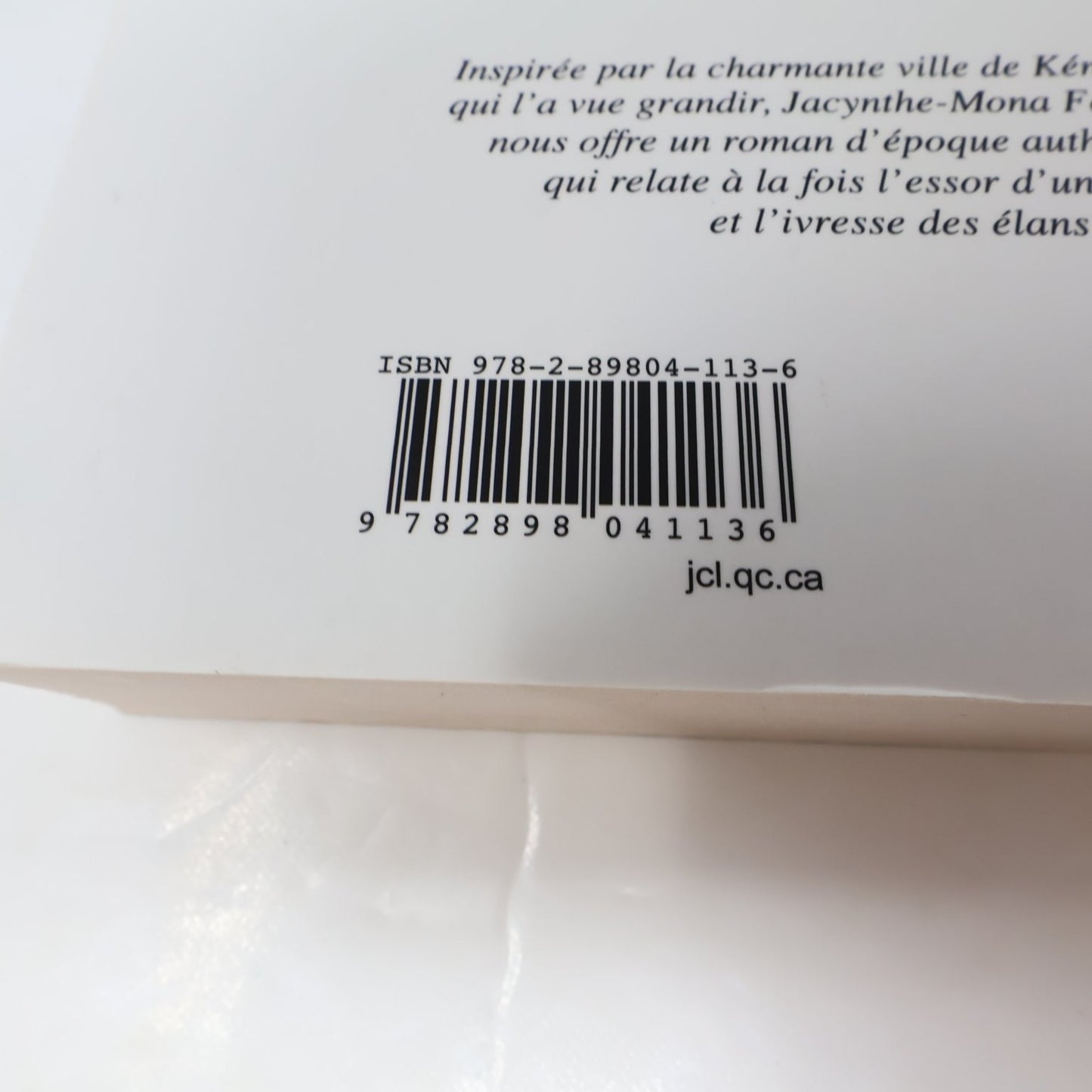 Les préludes du bonheur Jacynthe-Mona Fournier 2021 Roman Éditions JCL Francais