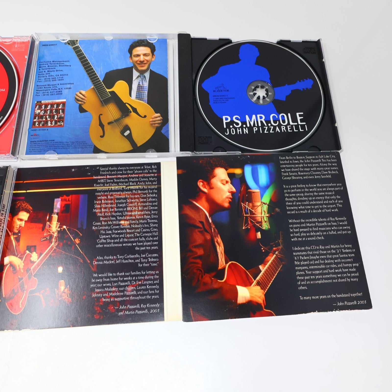 John Pizzarelli 13 CDs Lot New Standards/Naturally/Knowing You Jazz Swing