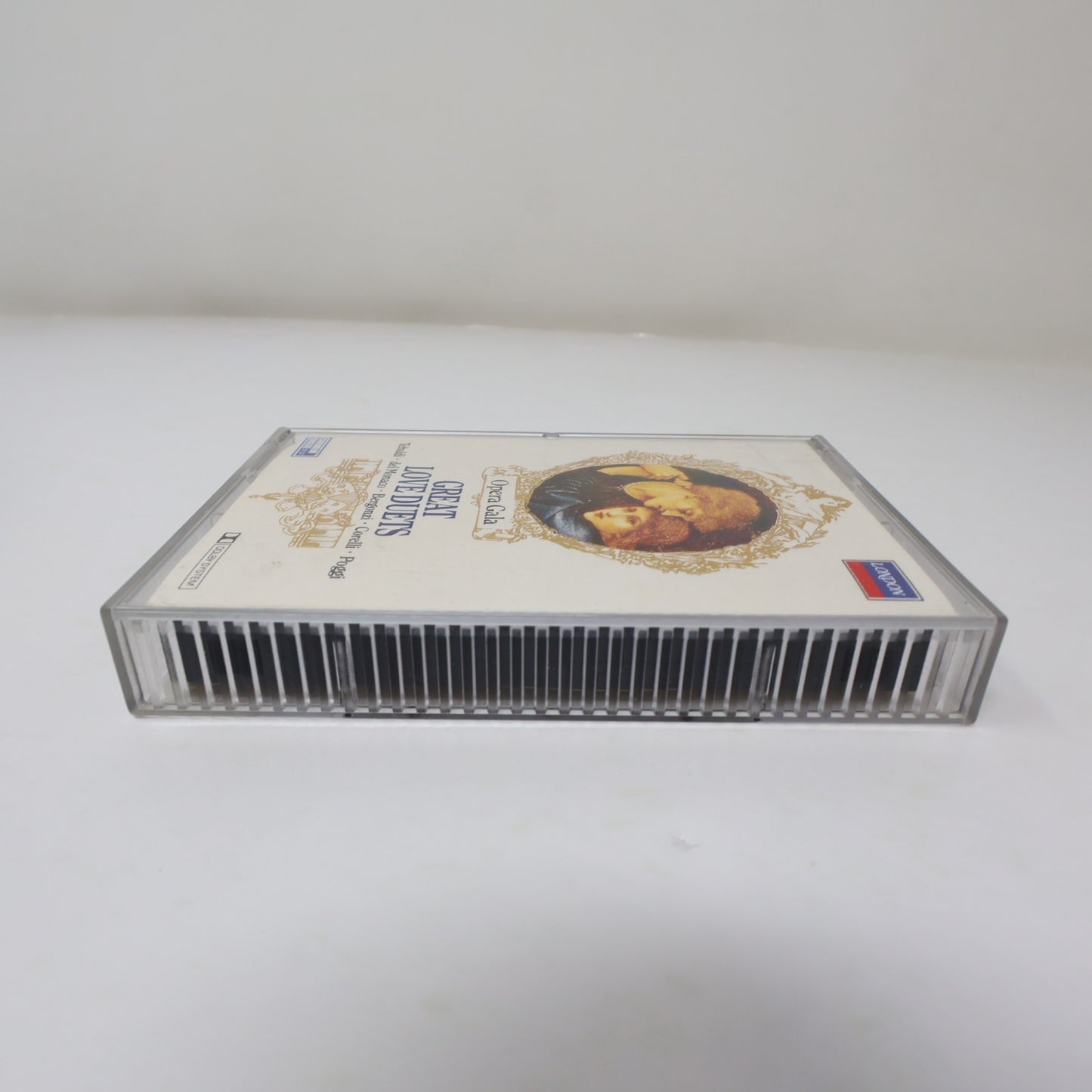 Great Love Duet Opera Gala Cassette Tebaldi/Del Monaco/Bergonzi/Corelli London