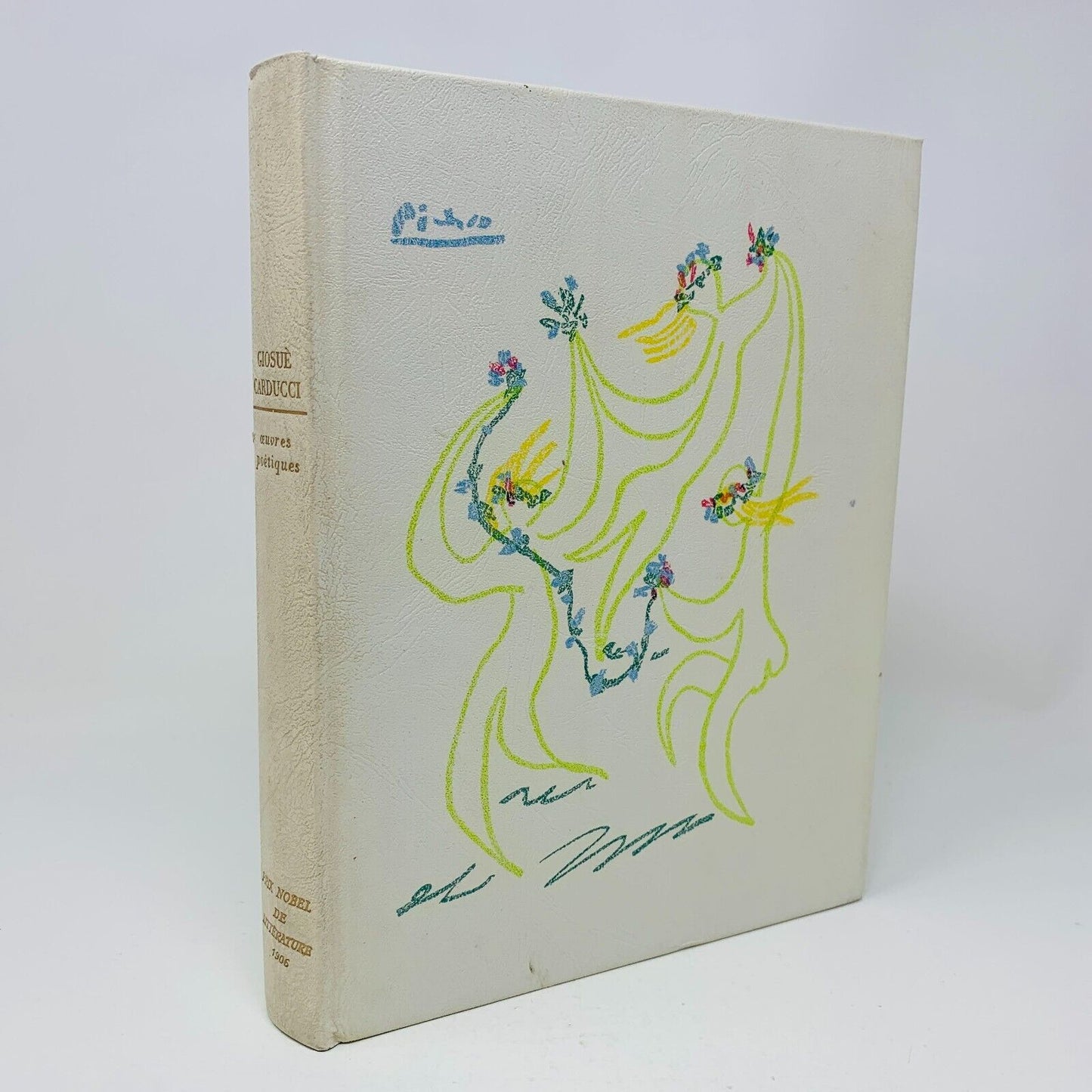 1960 Oeuvres Poétiques Rombaldi Nobel Littérature Giosuè Carducii Picasso Cover
