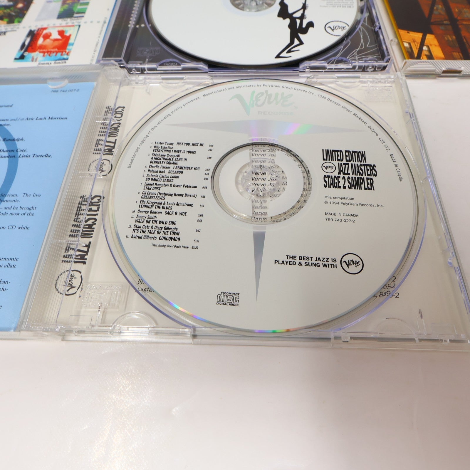 Verve Records 5 CDs Lot We Are the Blues/Cool Talkin' Verve/Jazz Singing Bop 90s