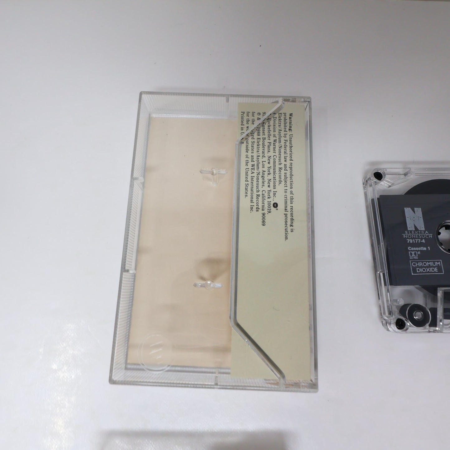 John Adams Nixon In China Opera in Three Acts 2x Cassettes Box Set Edo de Waart